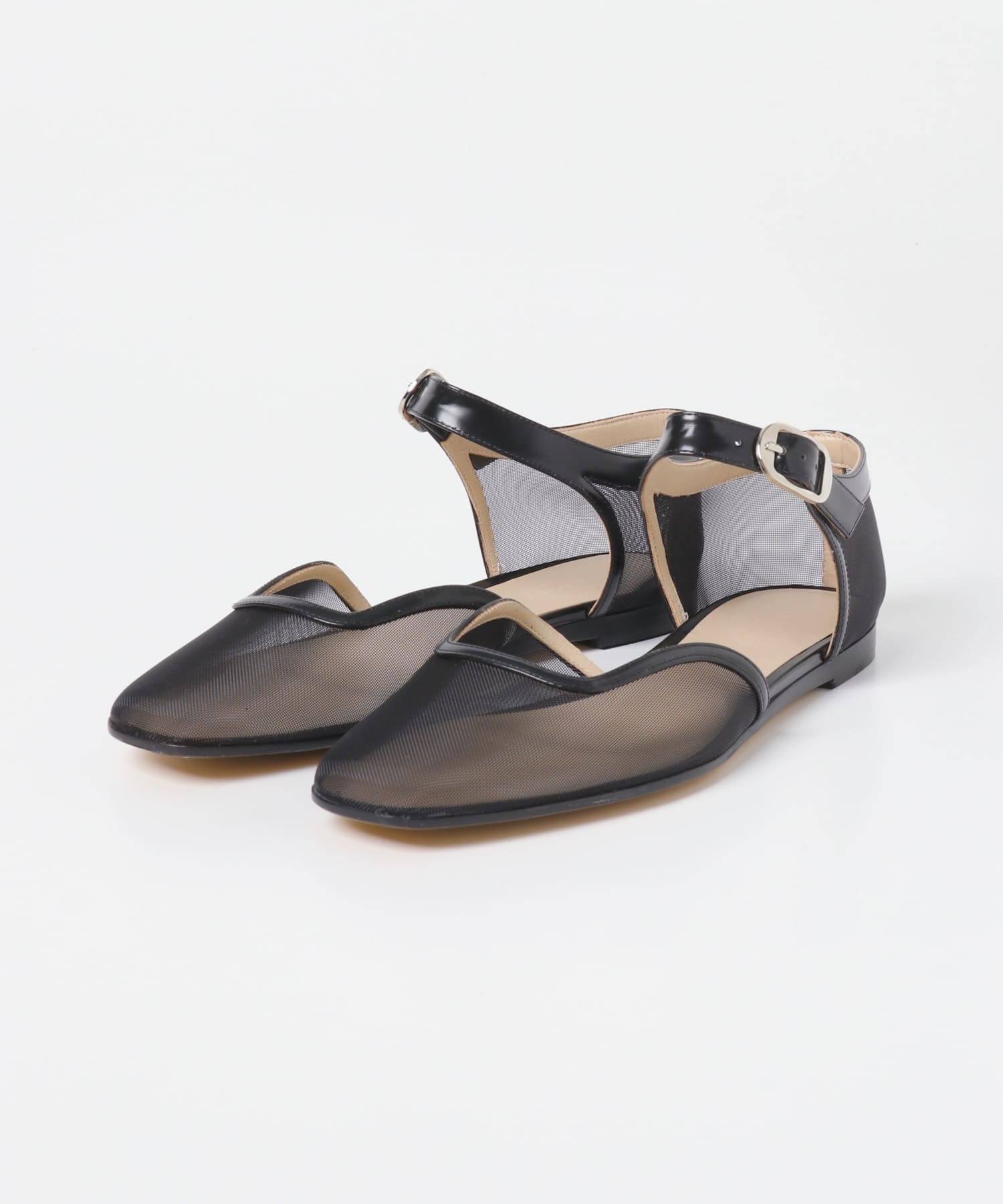 LE MONDE BERYL MARYJANE SANDAL MESH(36 BLACK): シューズ