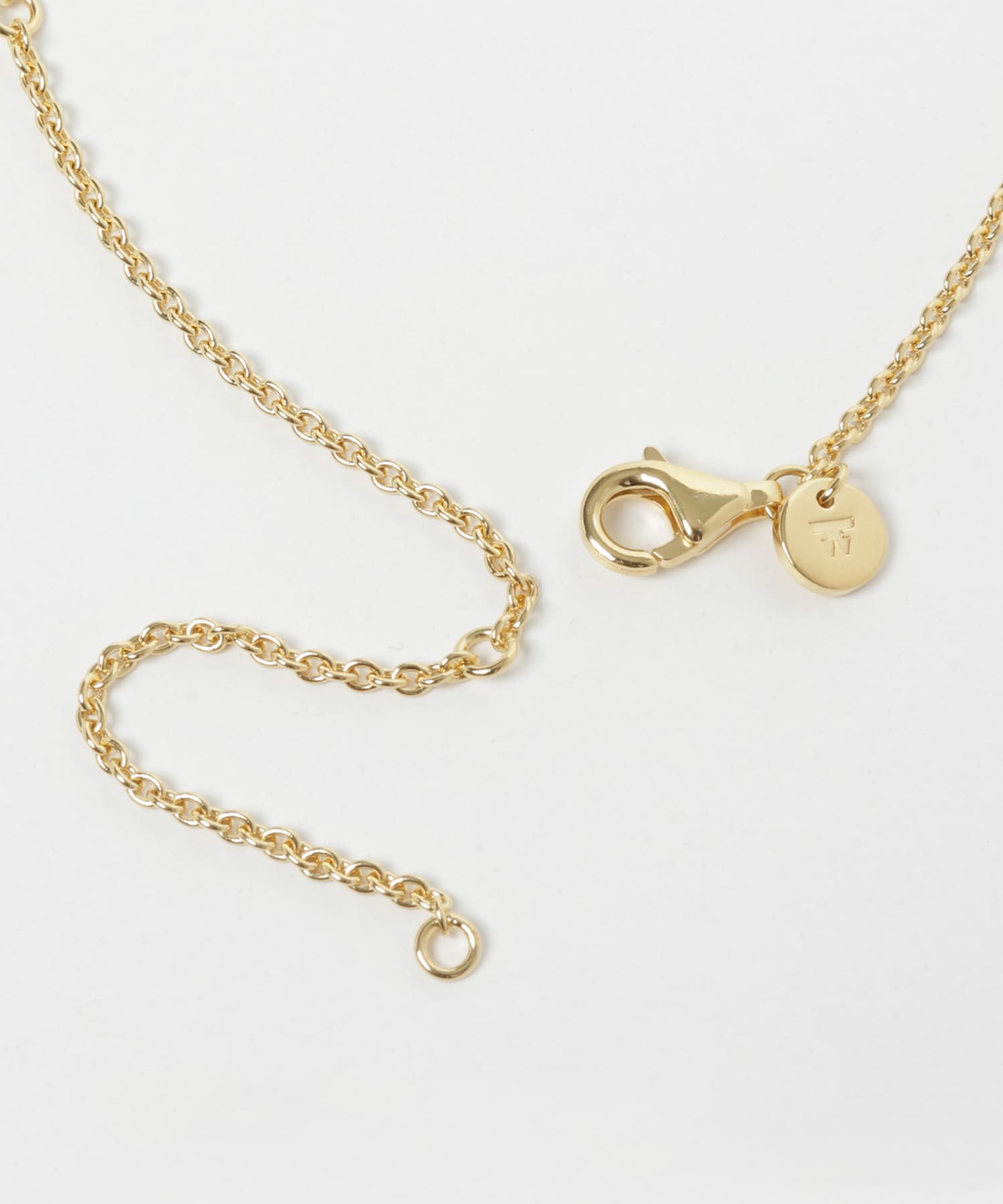 TOM WOOD　Rolo chain Gold 18
