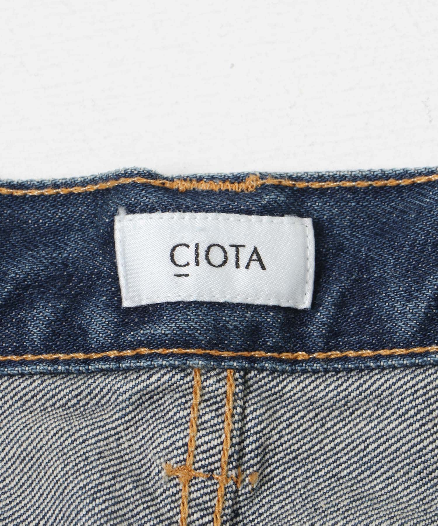 CIOTA　Tapered 5 Pocket Pants Dark Blue 26
