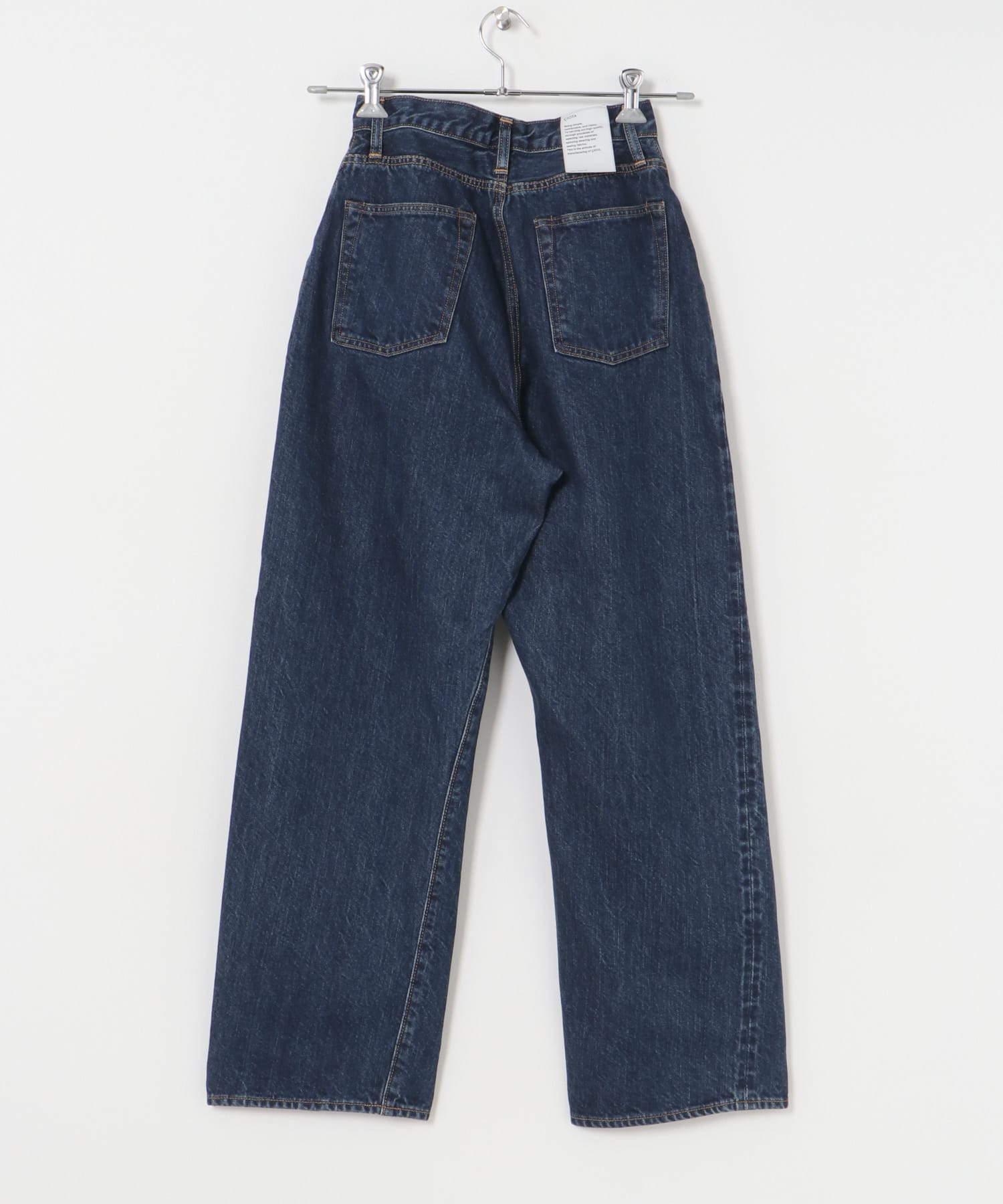 CIOTA　High rise 5 Pocket Pants Dark Blue 26
