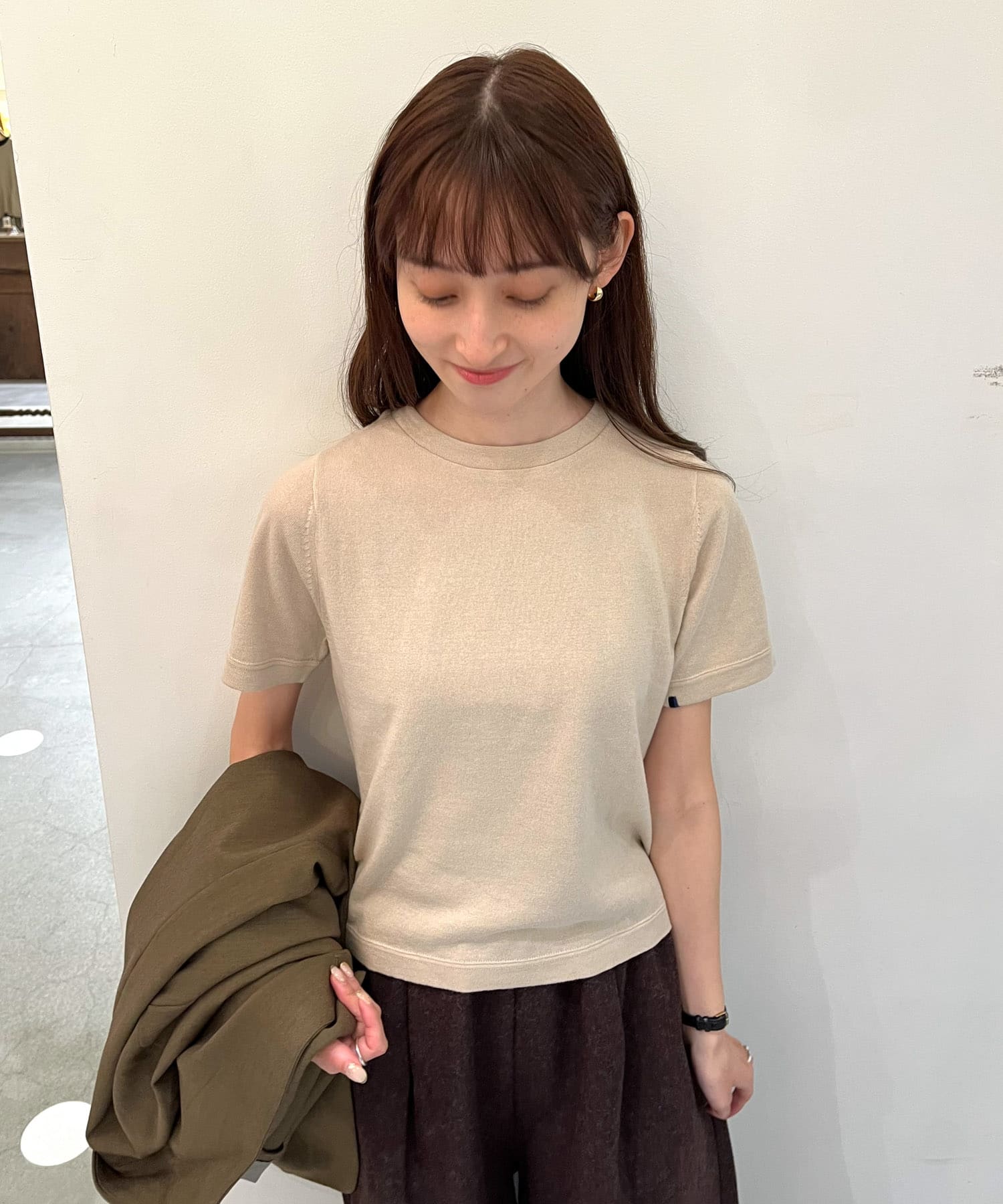 身長：157cm サイズ：-