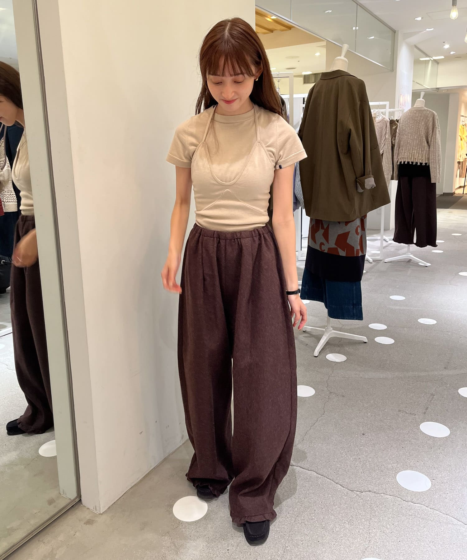 身長：157cm サイズ：-