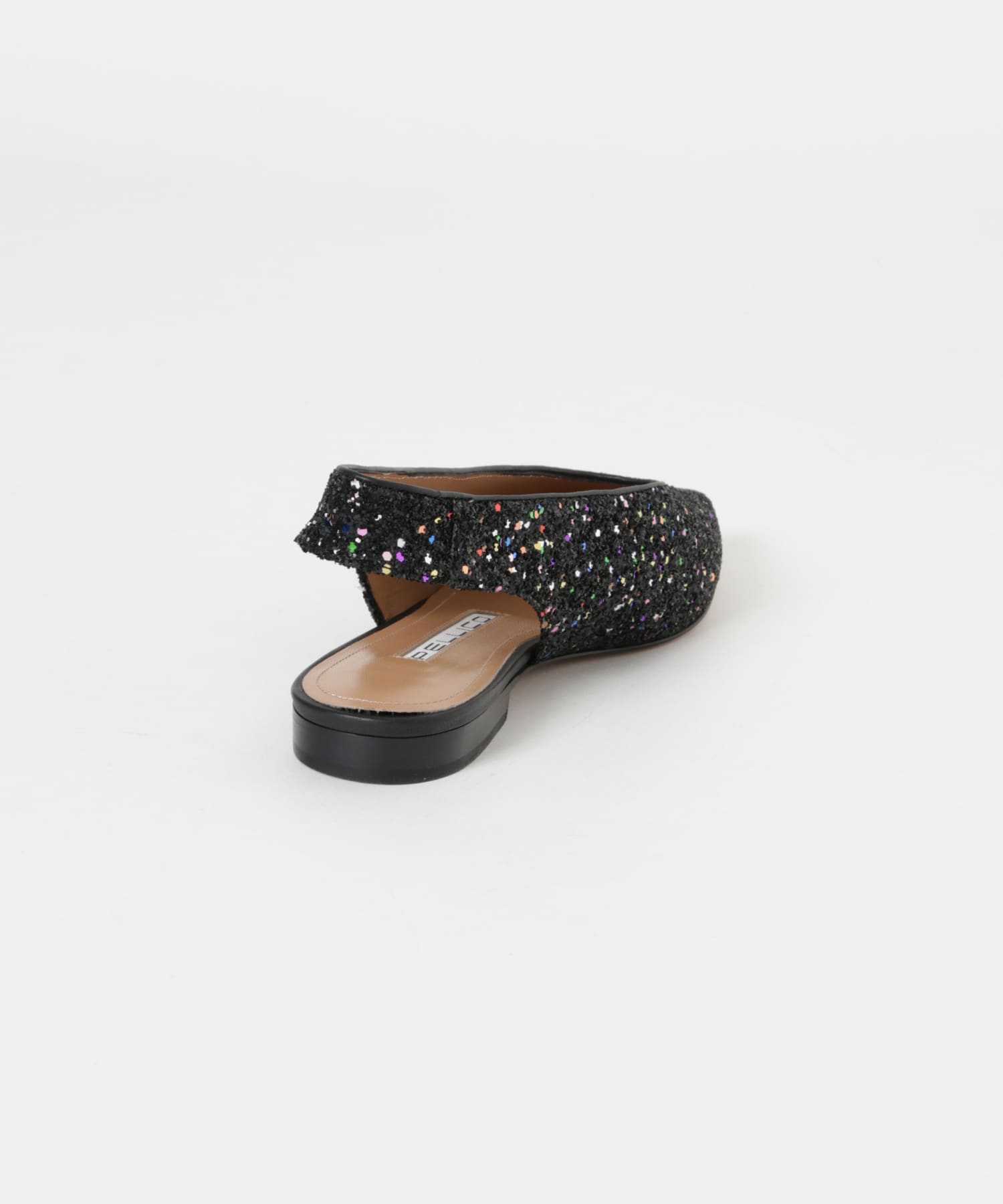 PELLICO　ANIMA DEEP CUT SLING BACK NERO 36