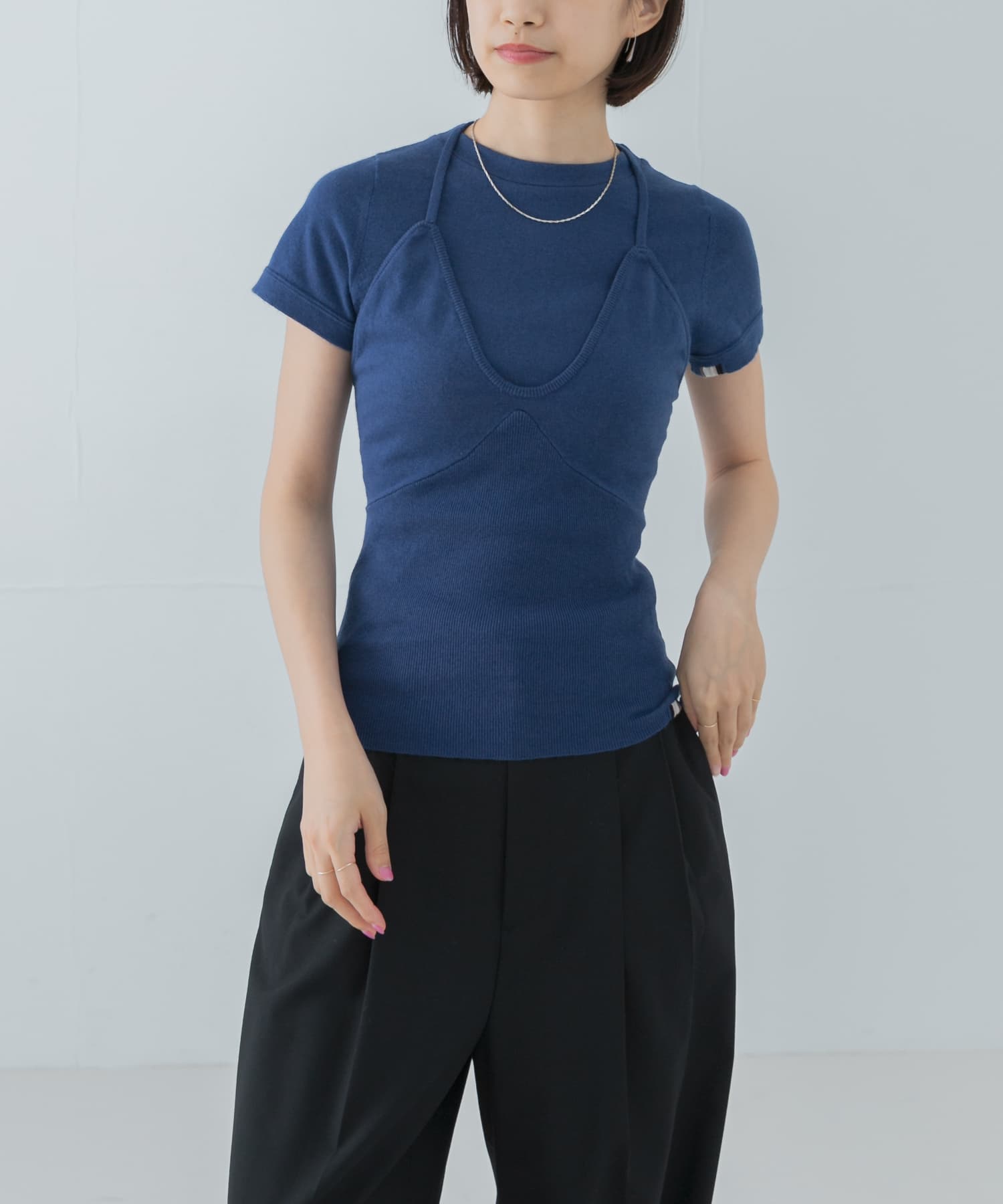 身長：161cm サイズ：-