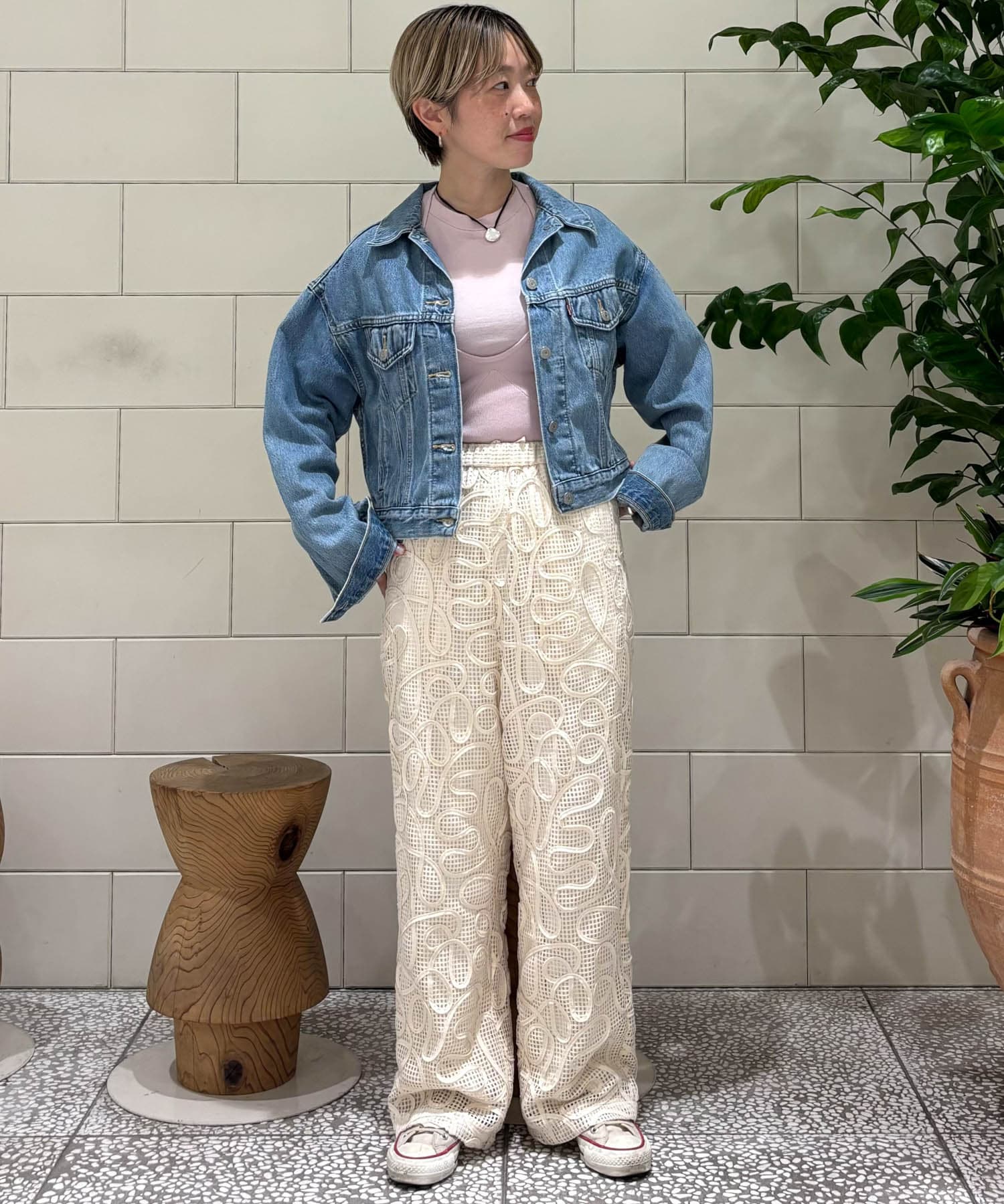 身長：158cm サイズ：-