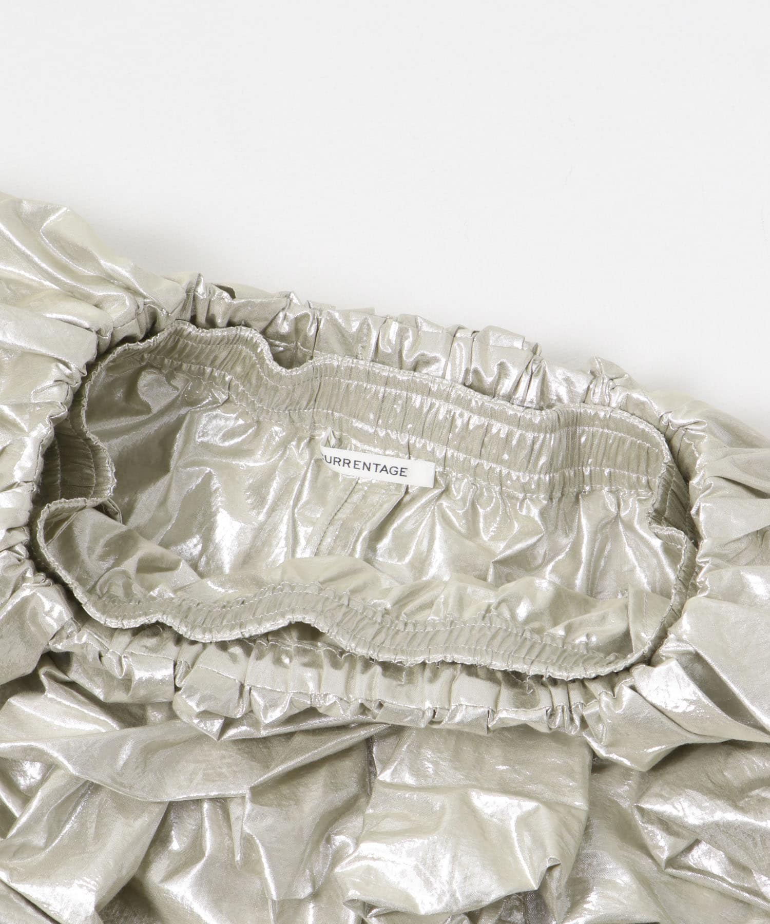 CURRENTAGE　SILVER SKIRT シルバー 1