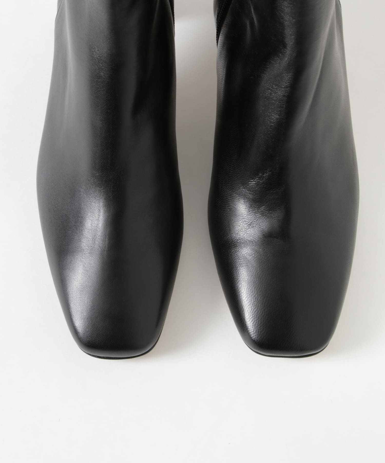 CORSO ROMA, 9　LEATHER BOOTS BLACK 36