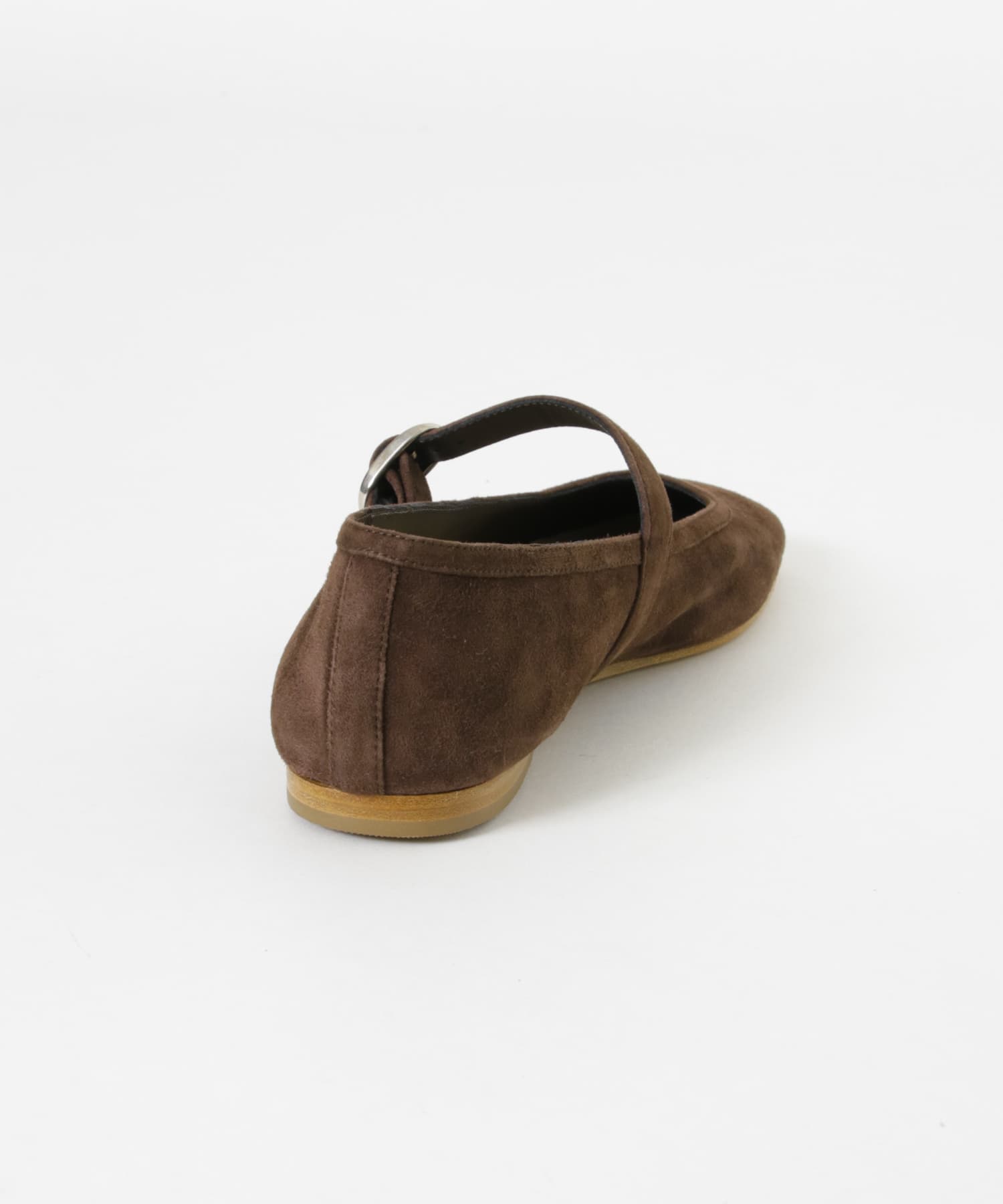 LE MONDE BERYL　BALLET MARY JANE SUEDE CHOCOLATE 36