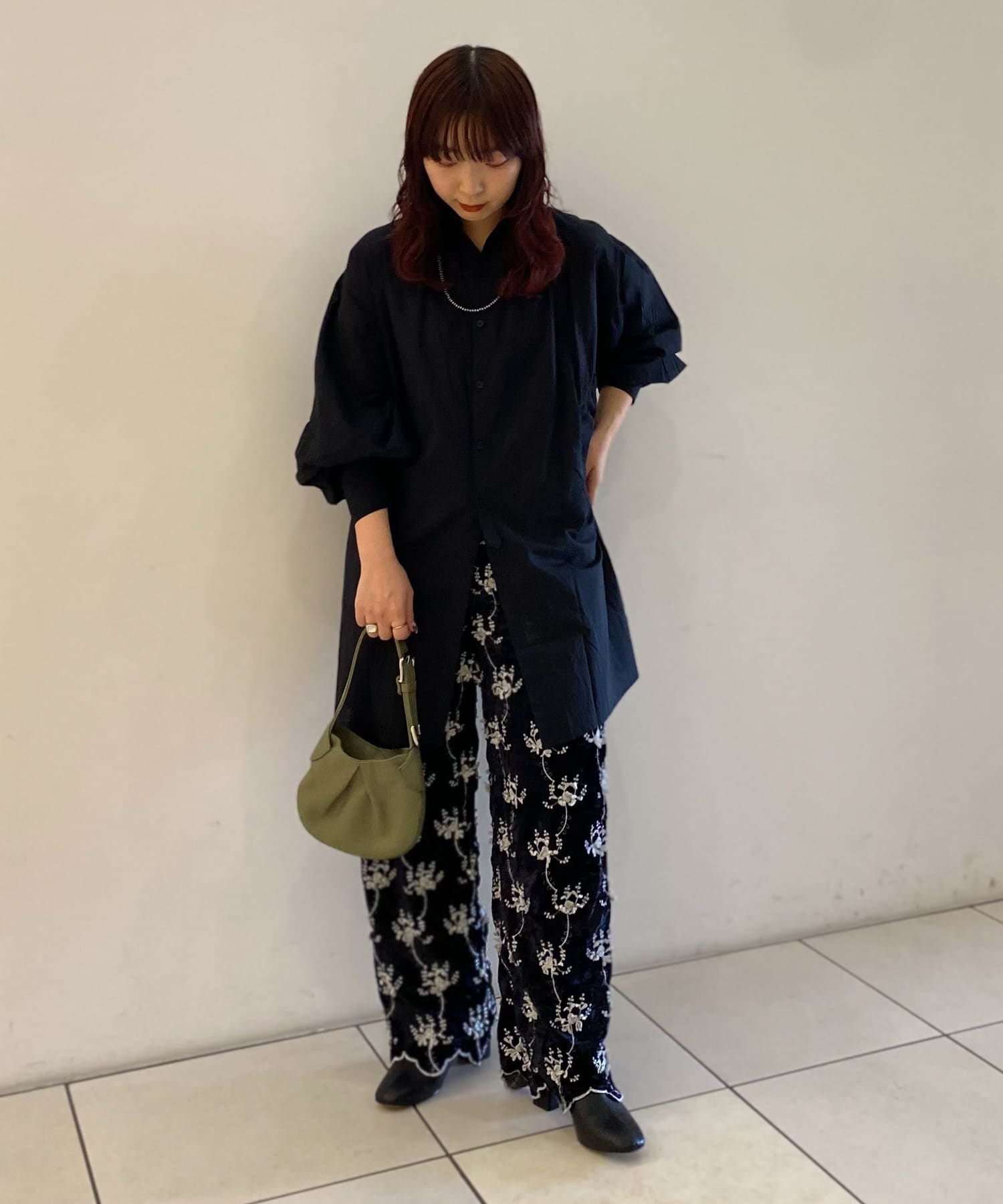 身長：157cm サイズ：FREE