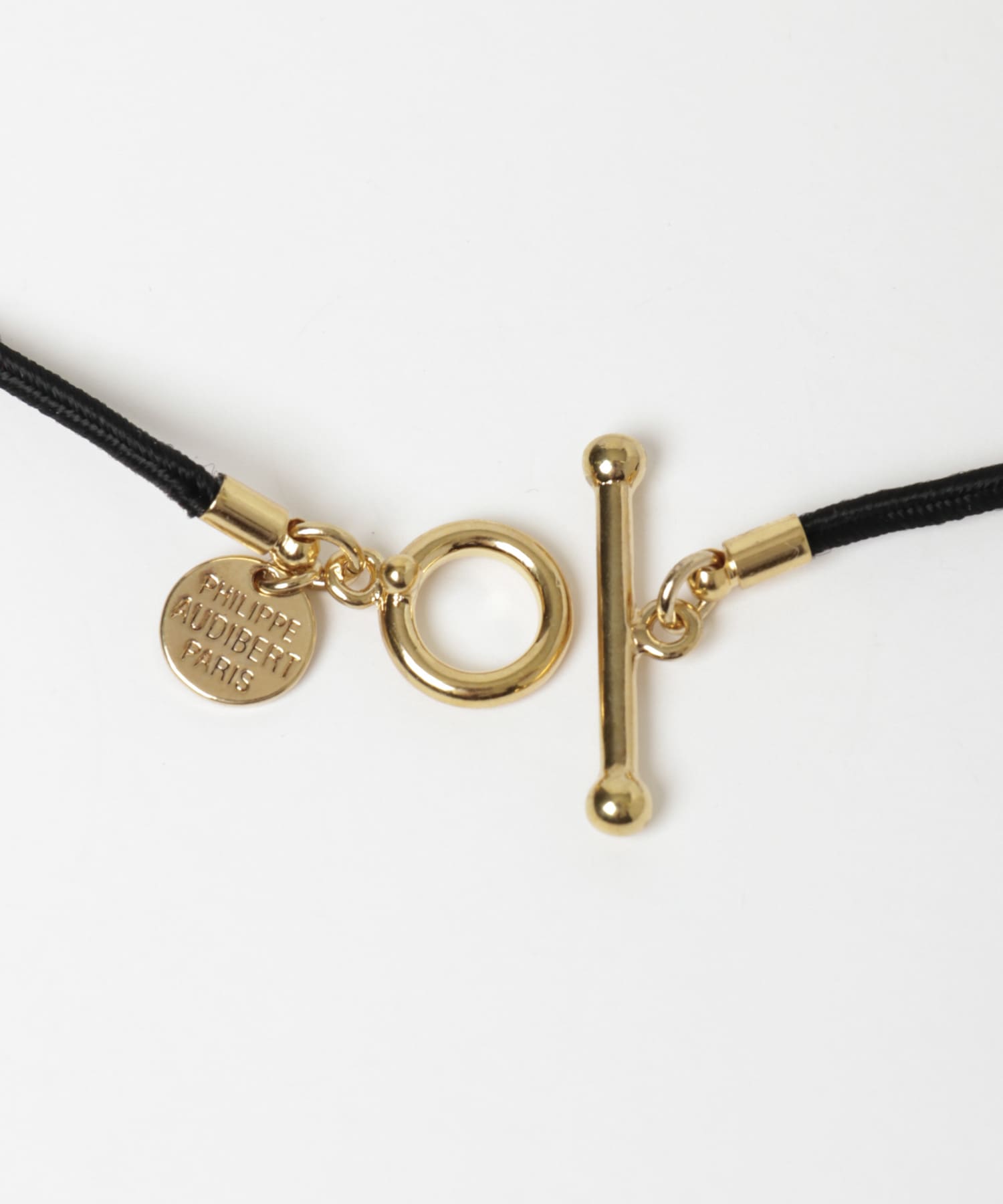 PHILIPPE AUDIBERT　Marta cord  necklace GOLD -