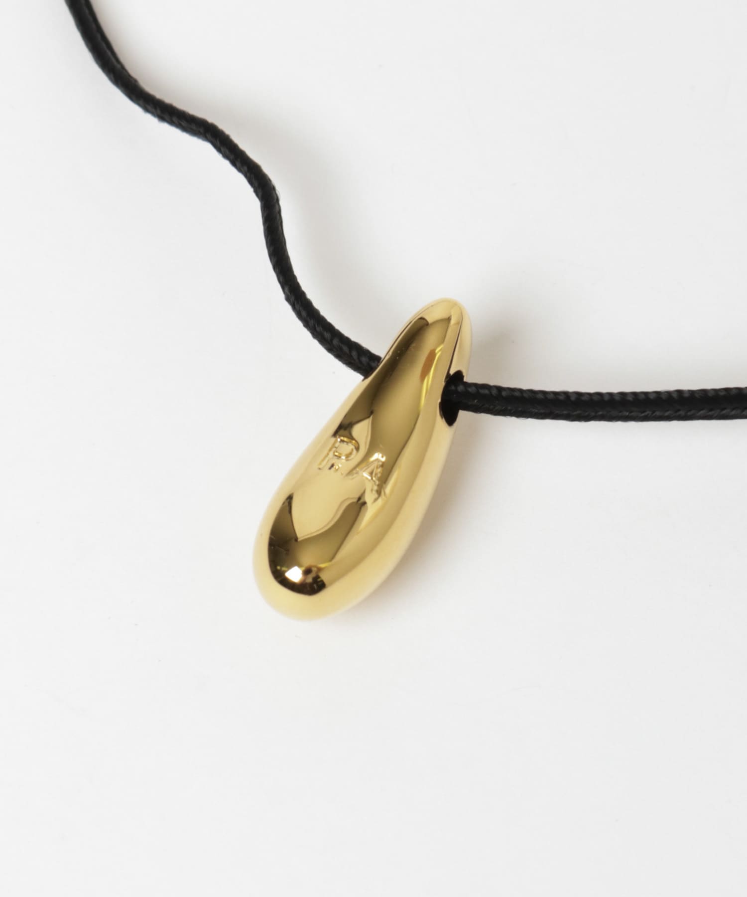 PHILIPPE AUDIBERT　Marta cord  necklace GOLD -