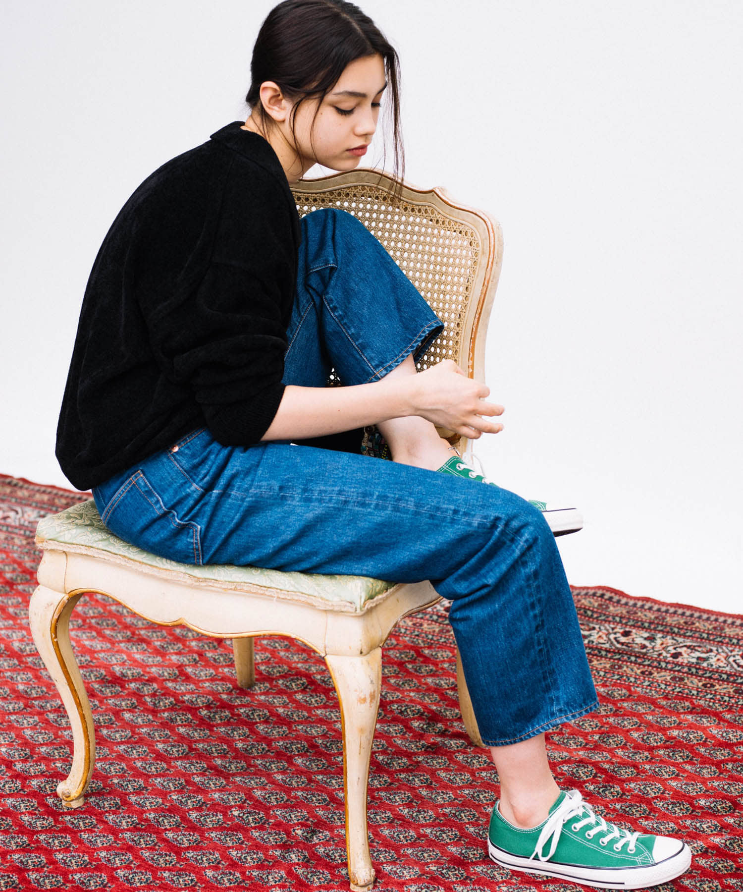 J.B.ATTIRE　Paris denim Faded 1
