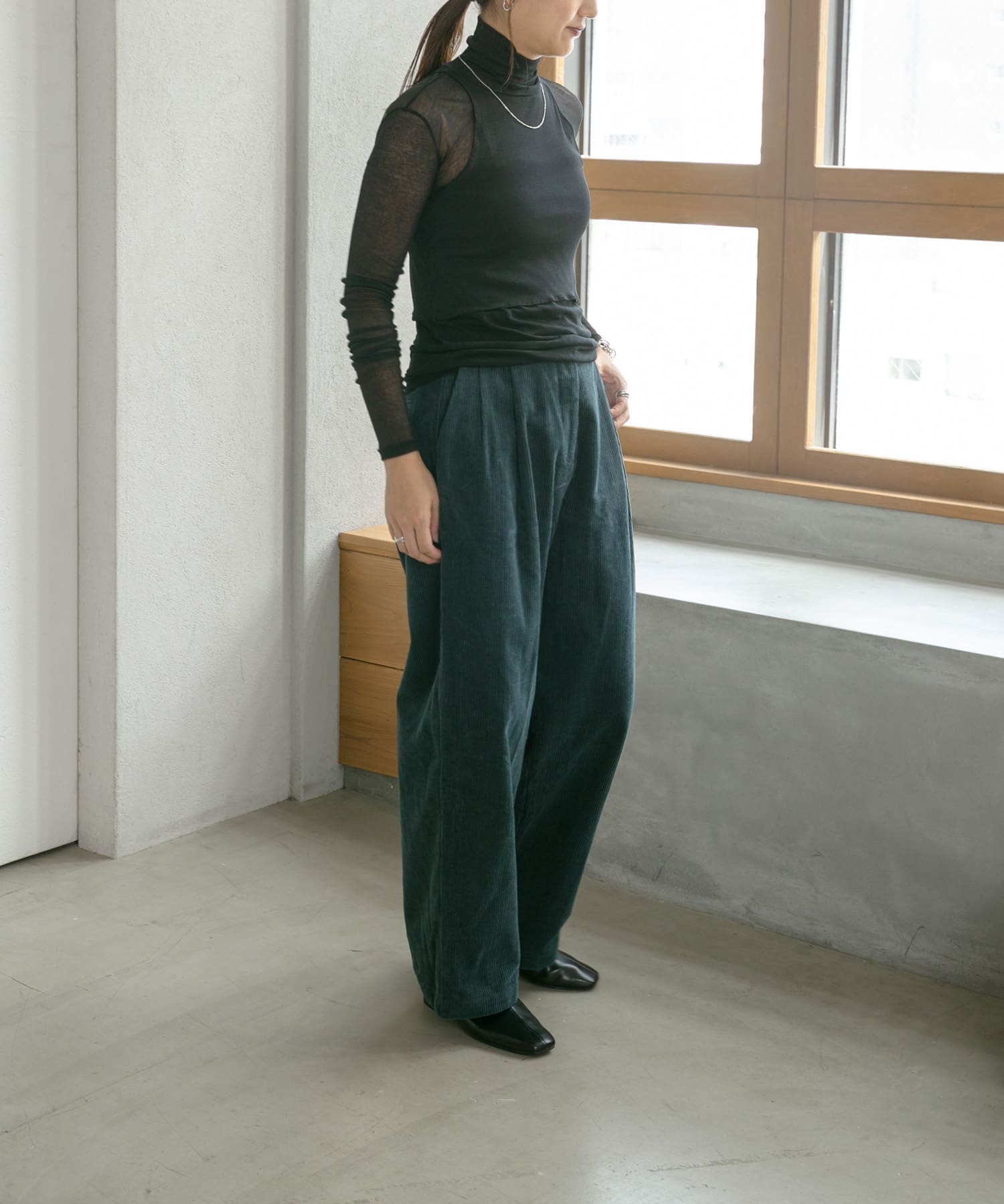 身長：163cm サイズ：XS