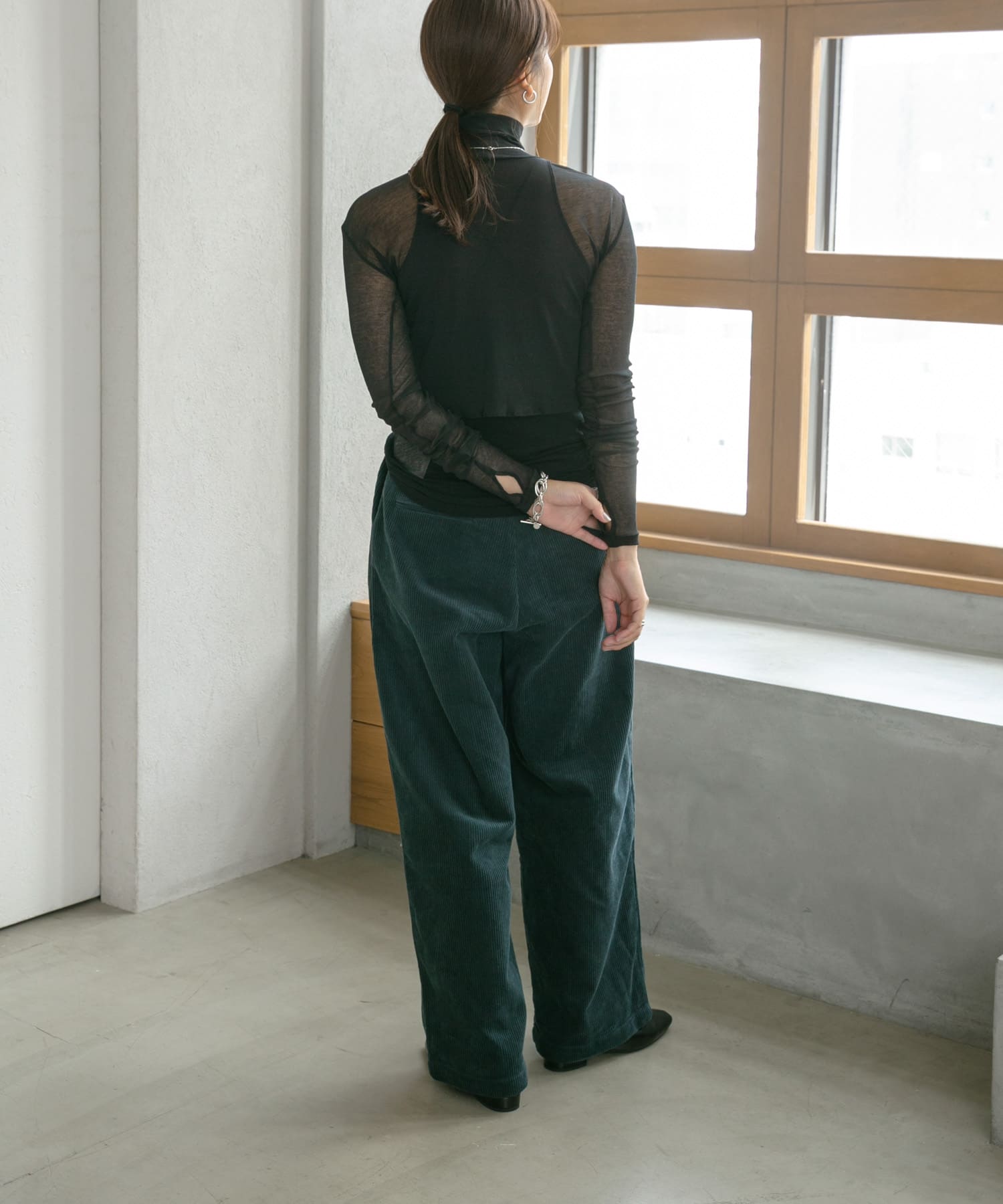 身長：163cm サイズ：XS