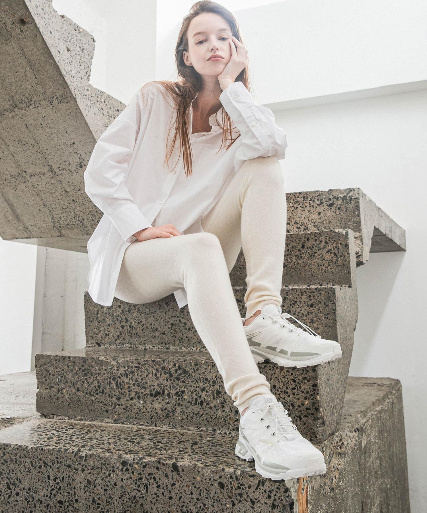 SALOMON　XT-WINGS 2 WhiteMetal 23