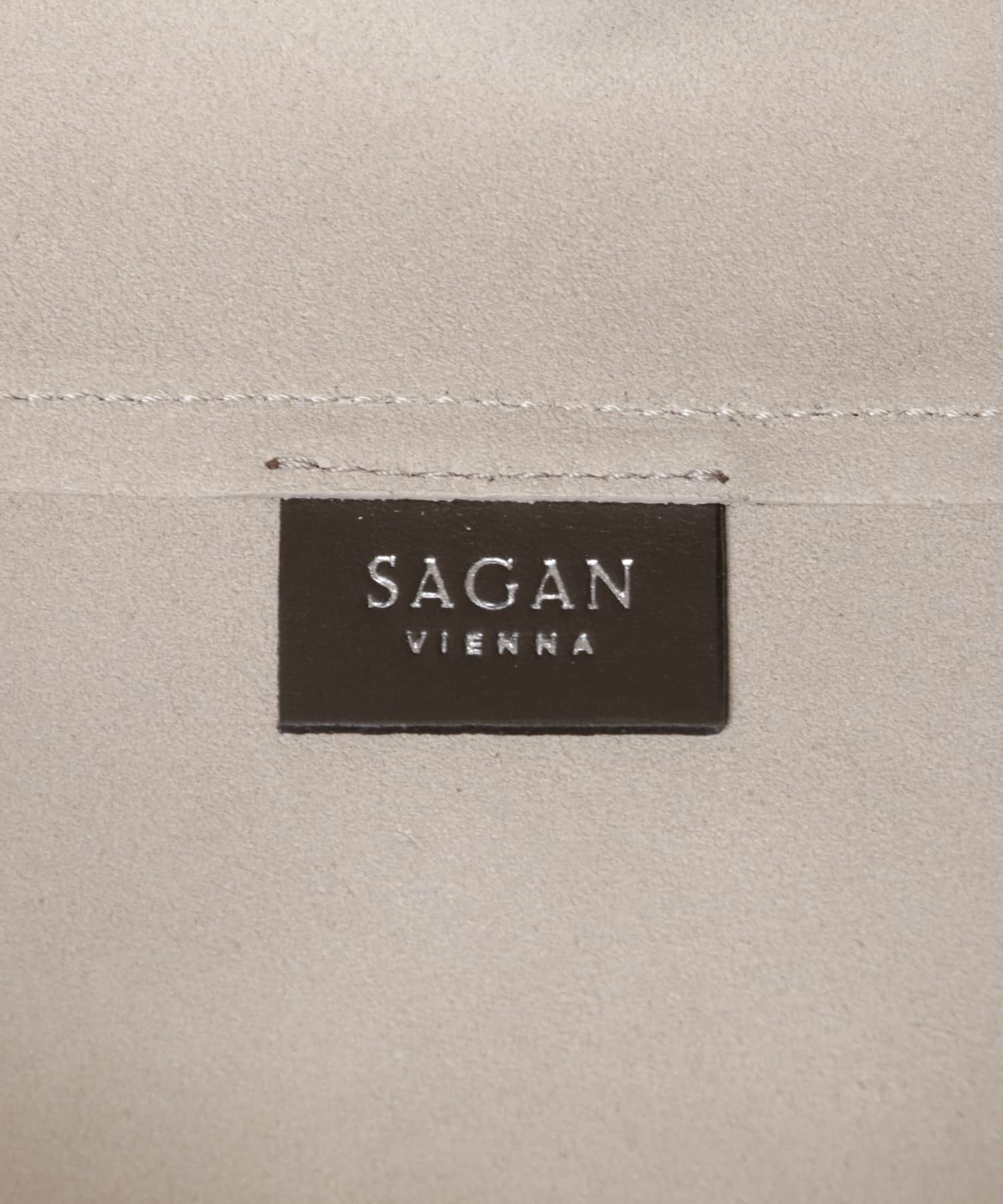 SAGAN VIENNA　PAZAR TOTE BOAT SUEDE V Brown -