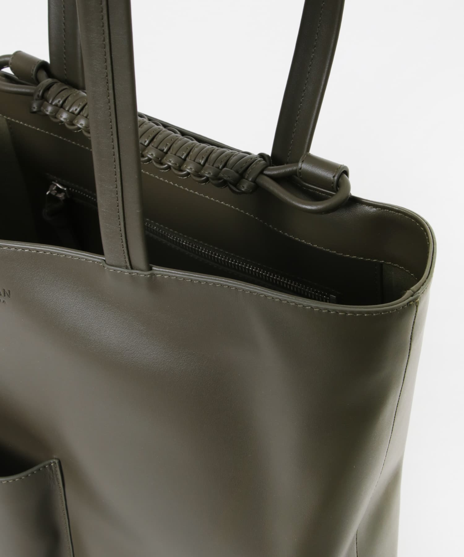 SAGAN VIENNA　PAZAR BOOK TOTE OliveGreen -