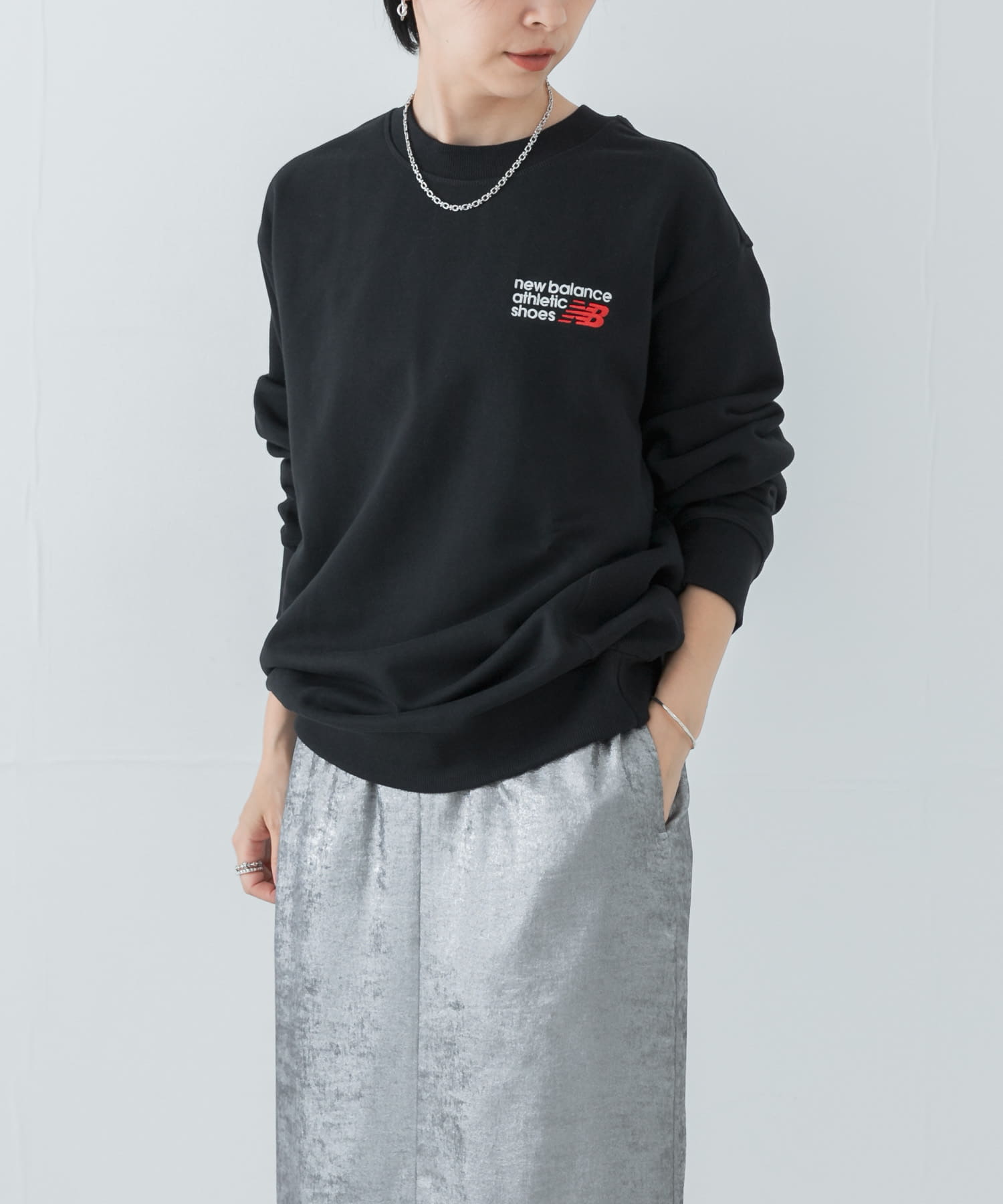 NEW BALANCE　リラックスド スウェットクルー