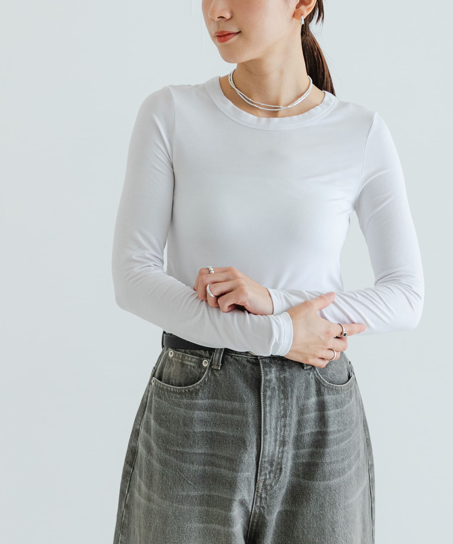 NINETY PERCENT TYRA TOP(S WHITE): トップス｜URBAN RESEARCH公式