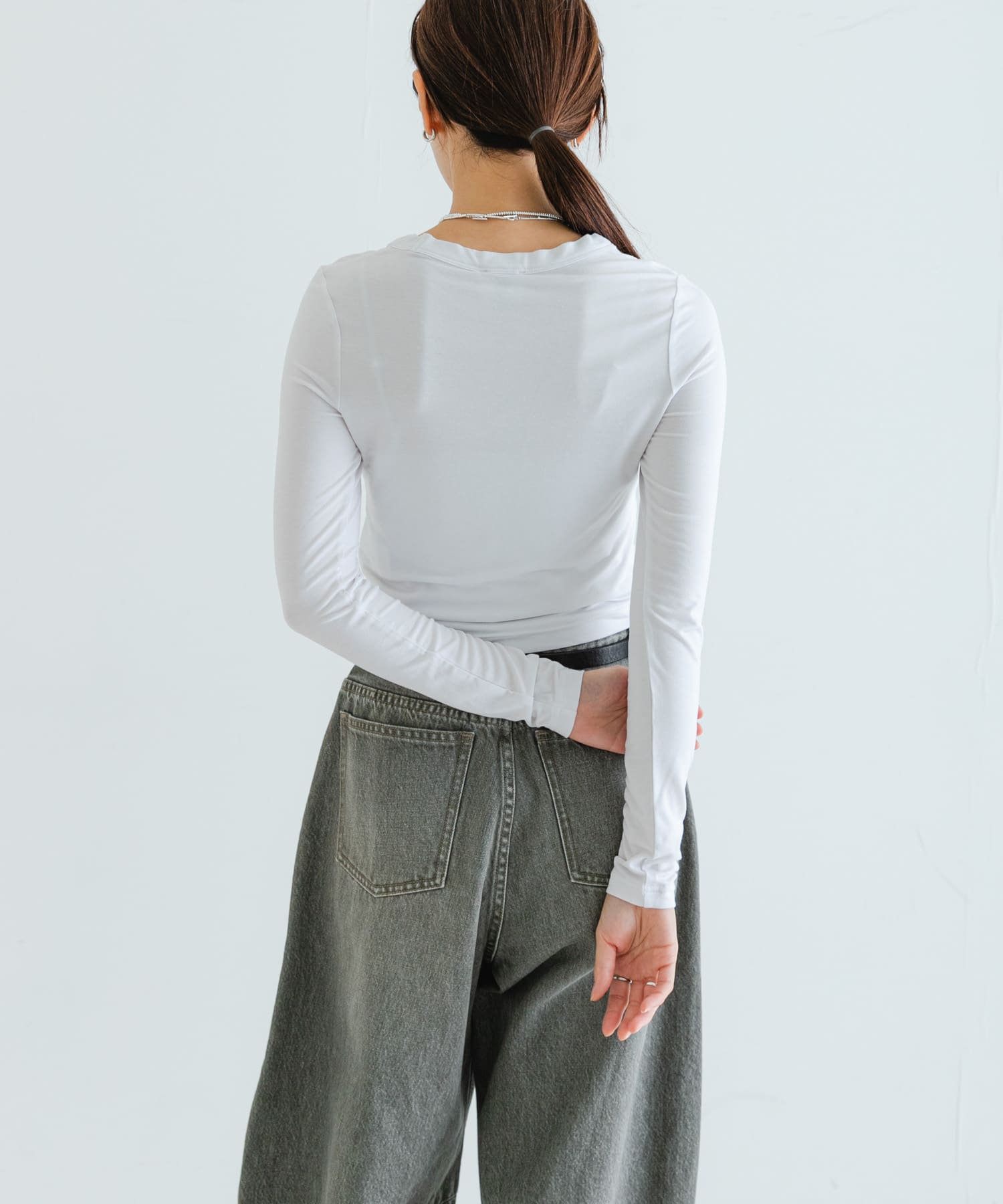 NINETY PERCENT TYRA TOP(S WHITE): トップス｜URBAN RESEARCH公式