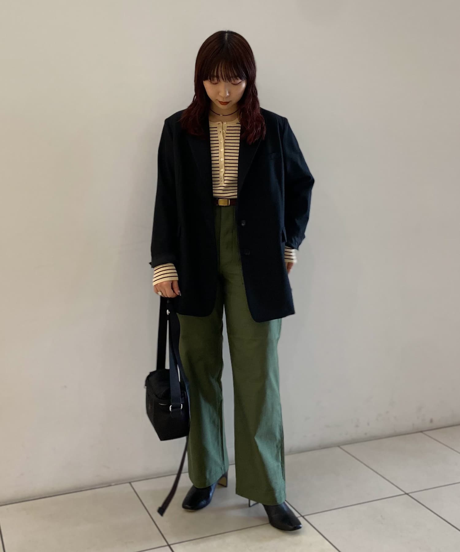 身長：157cm サイズ：1