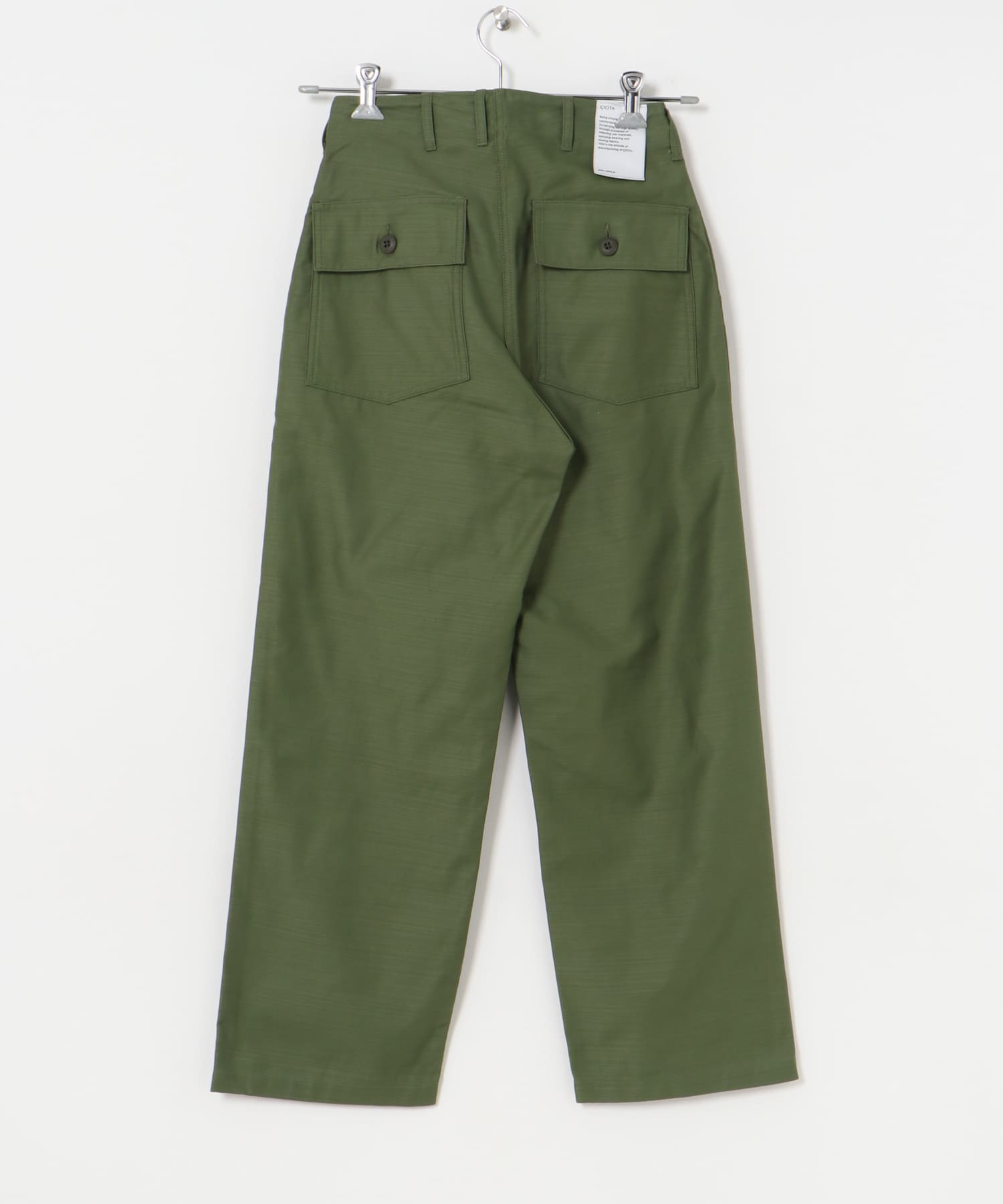 CIOTA　Baker Pants Olive 1