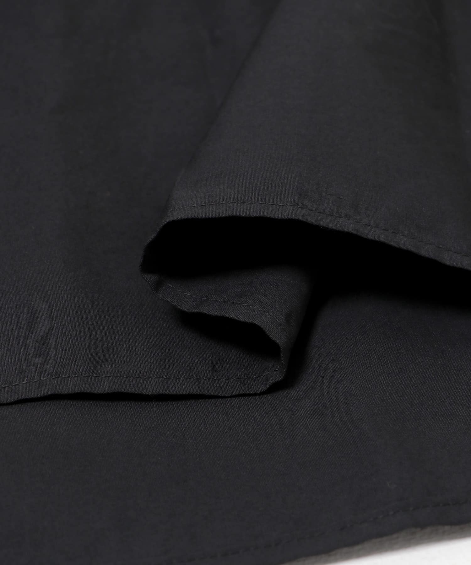 RUMCHE　Cotton Shirring Skirt BLACK FREE
