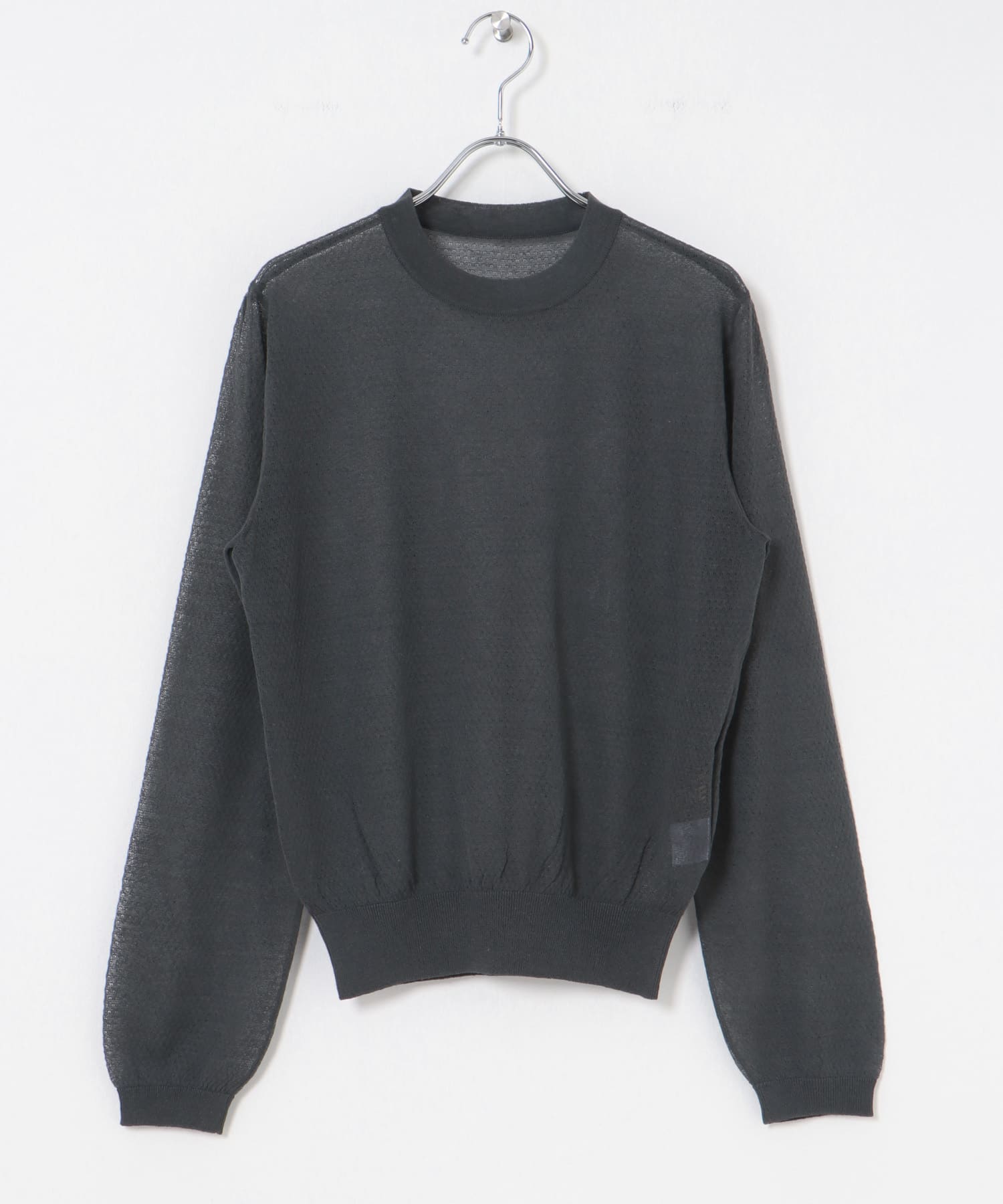 『別注』ROUTINE×URBAN RESEARCH　シアーニット charcoal FREE