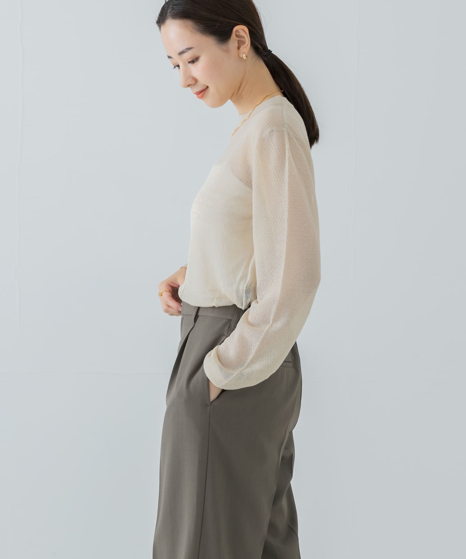 身長：162cm サイズ：FREE