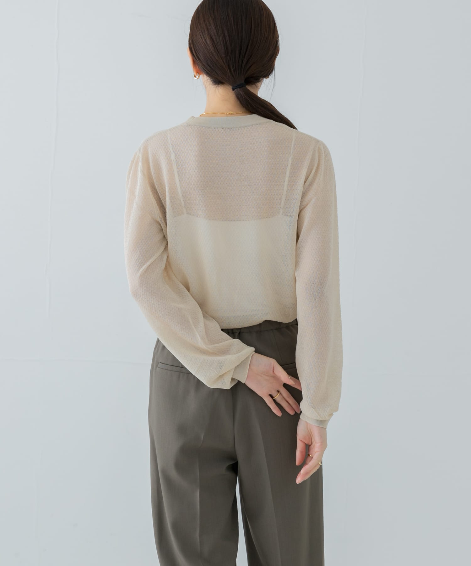 身長：162cm サイズ：FREE