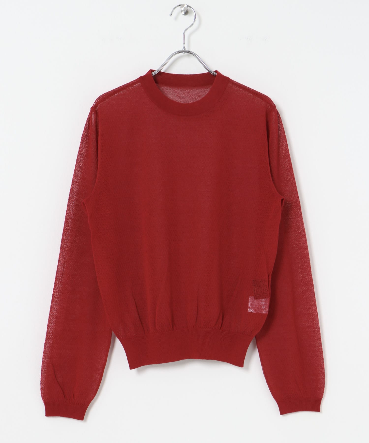 『別注』ROUTINE×URBAN RESEARCH　シアーニット red FREE