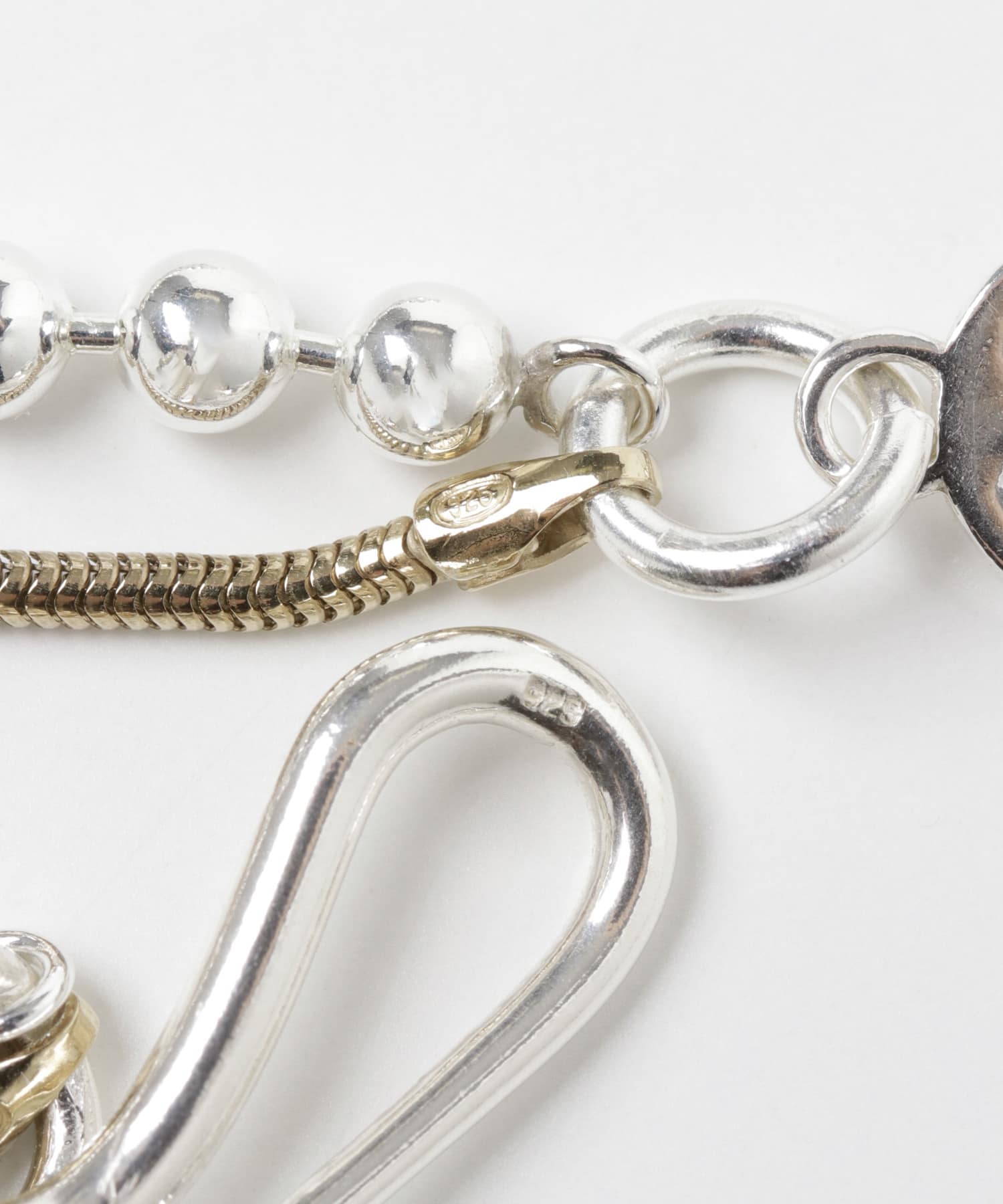 Sapir Bachar　TWIST NECKLACE SV/GD -