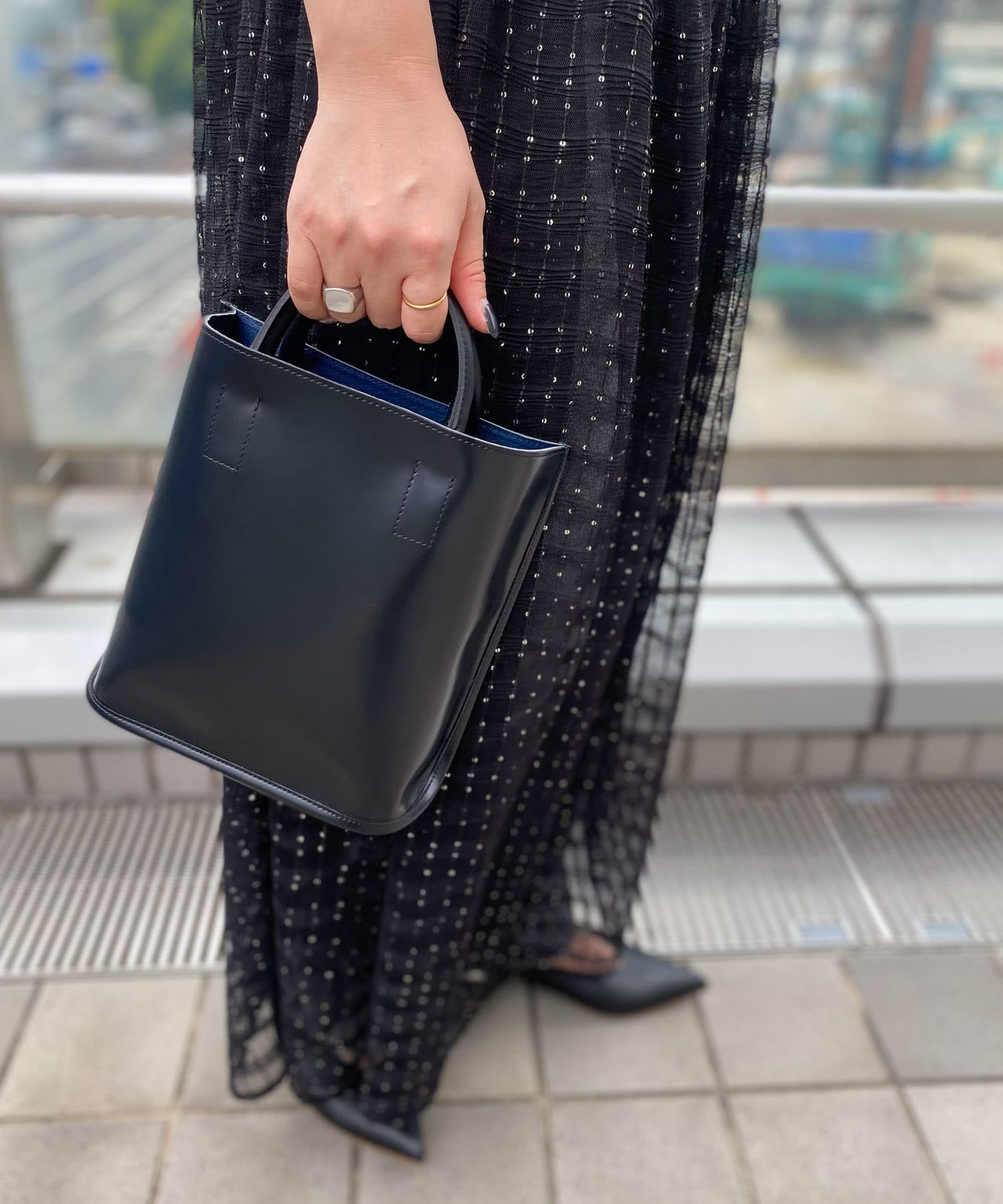 PIENI　TOTE S 別注BK BL -