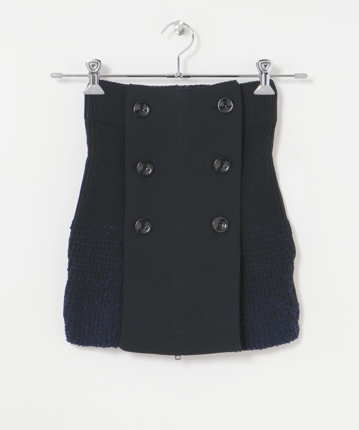 TAN　BEADS KNITTED CORSET