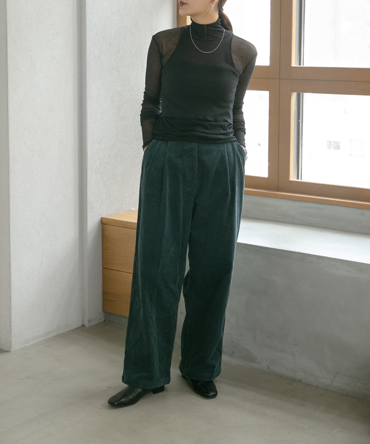 身長：163cm サイズ：FREE