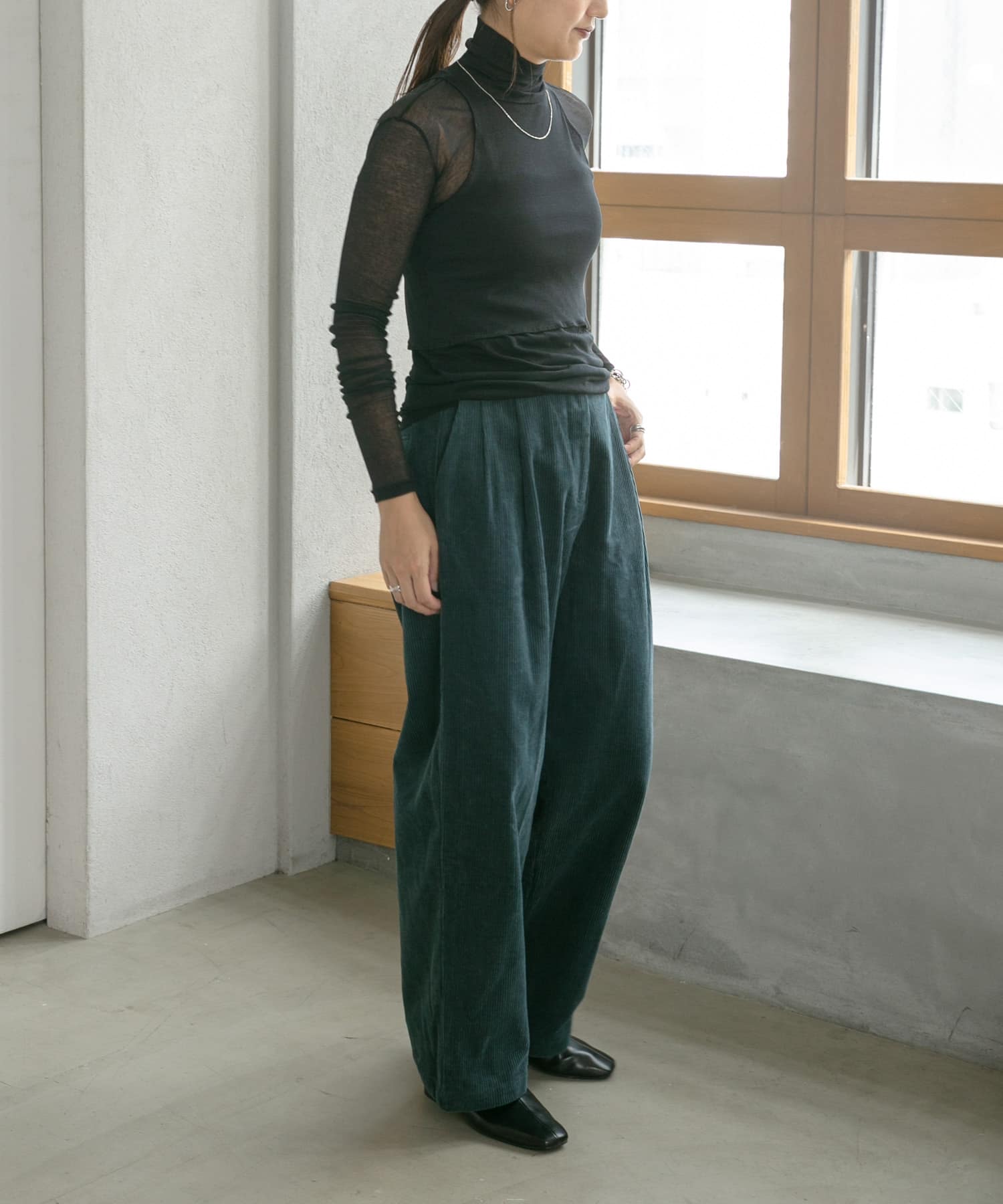 身長：163cm サイズ：FREE