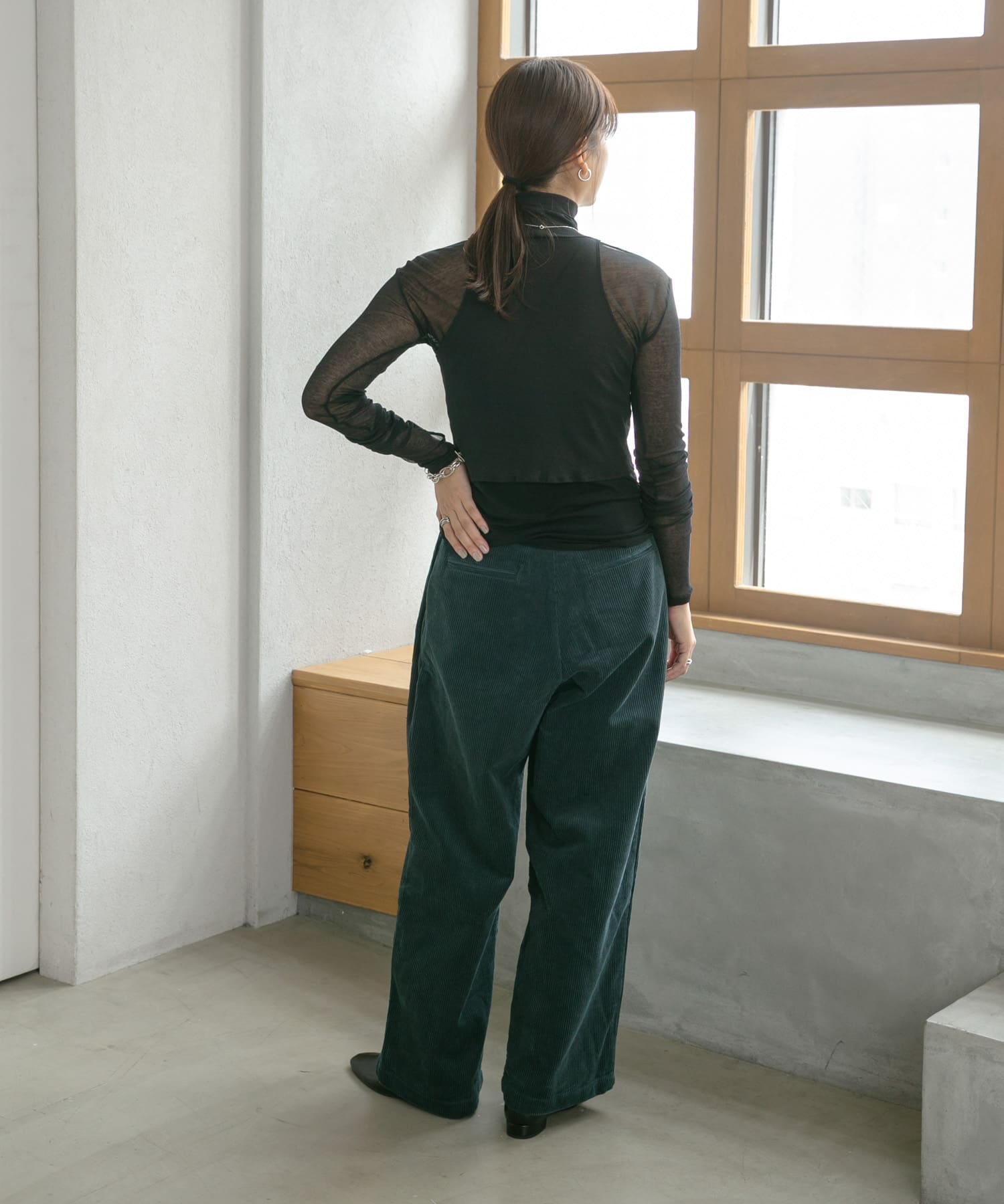 身長：163cm サイズ：FREE