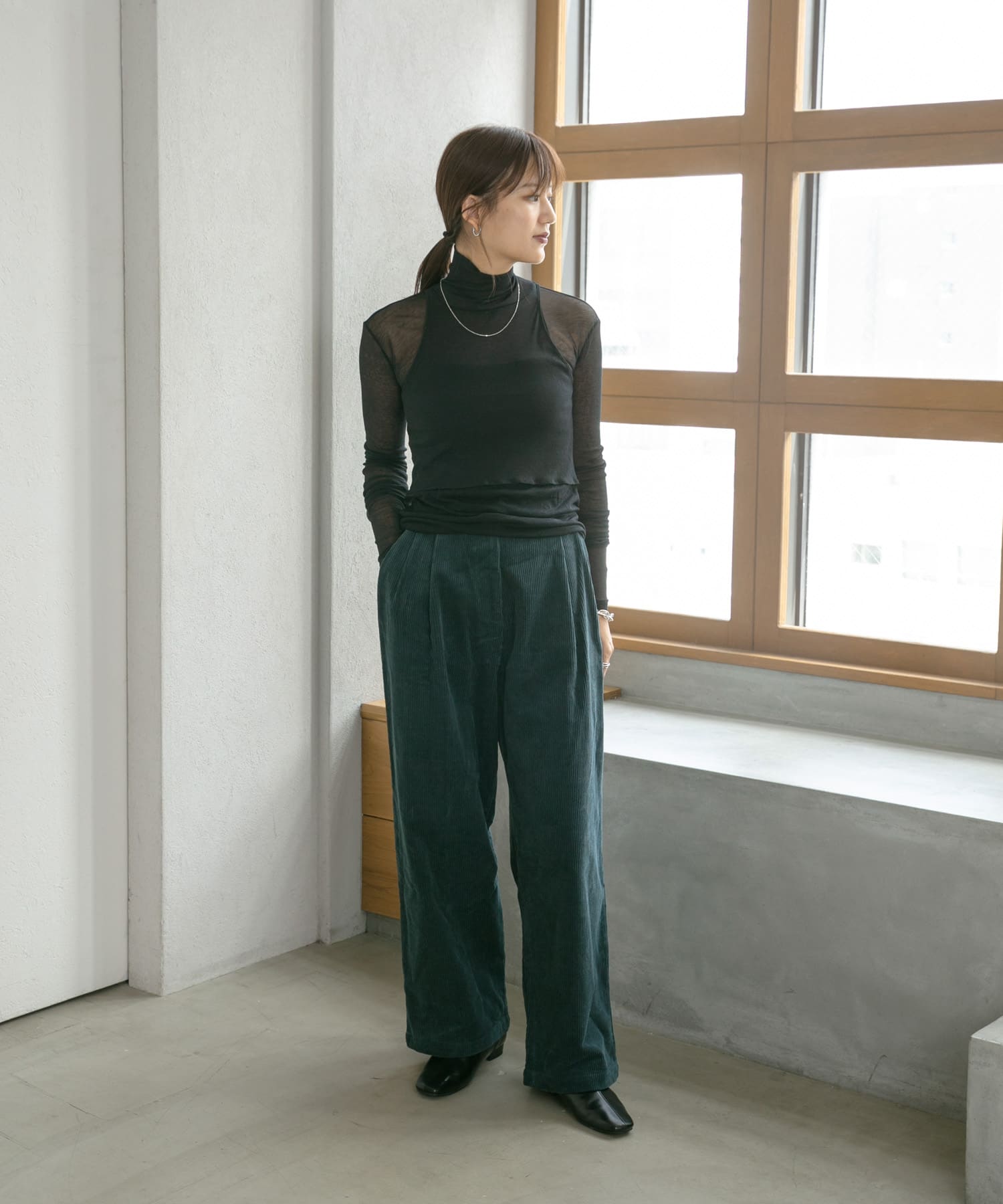 身長：163cm サイズ：FREE