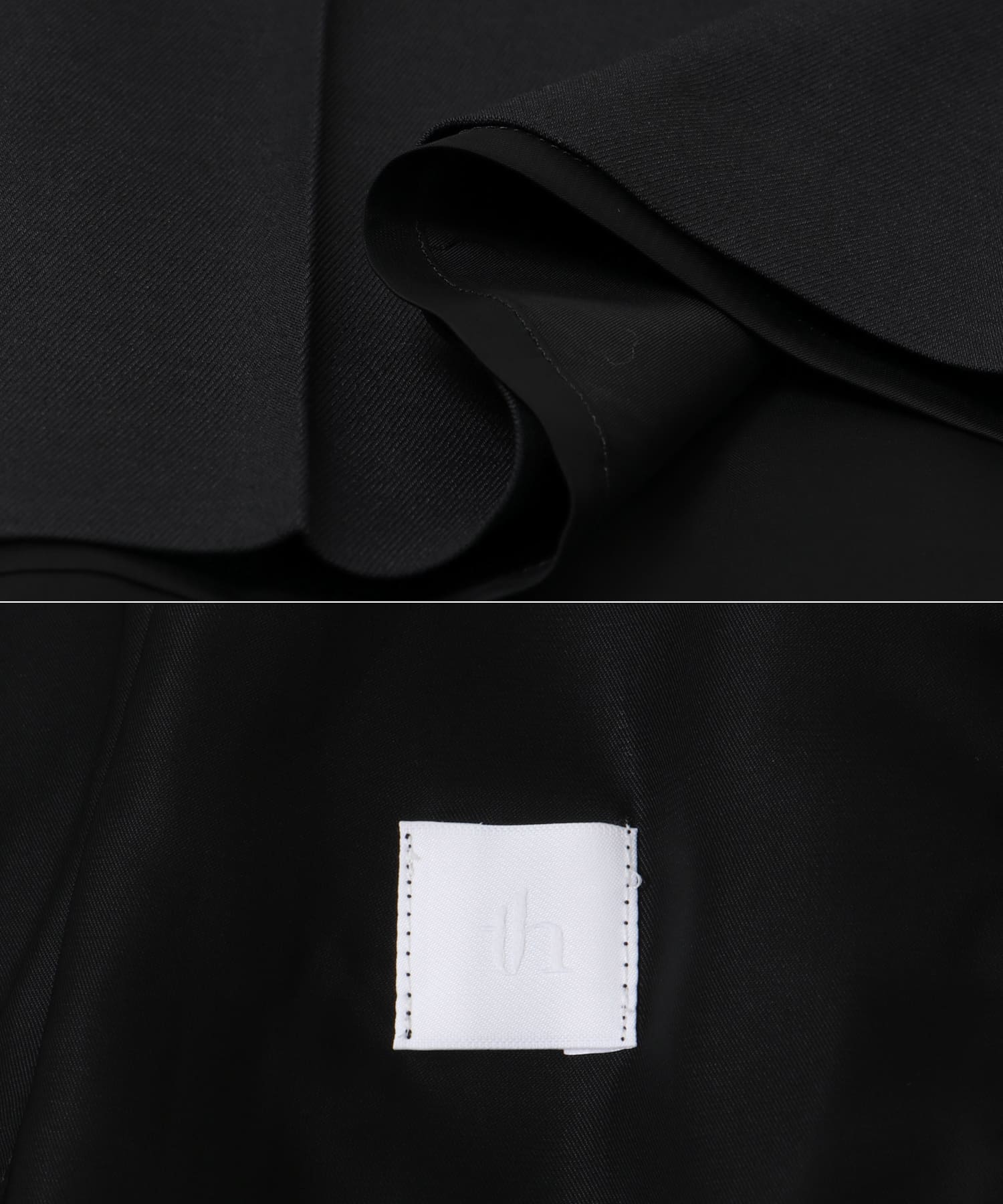 TARO HORIUCHI　Airy Random Pleated Skirt black 1