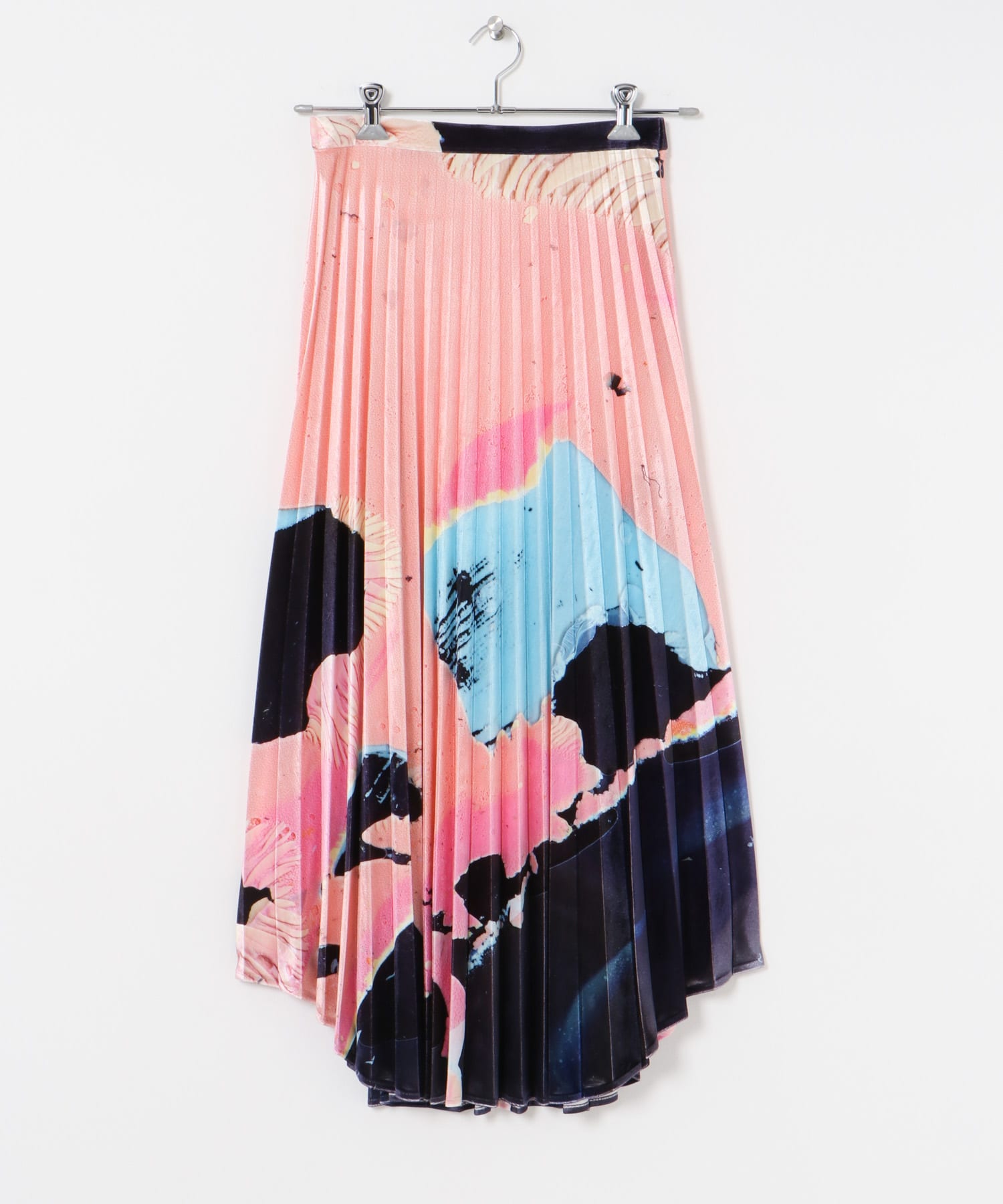 TARO HORIUCHI　Printed Pleated Skirt