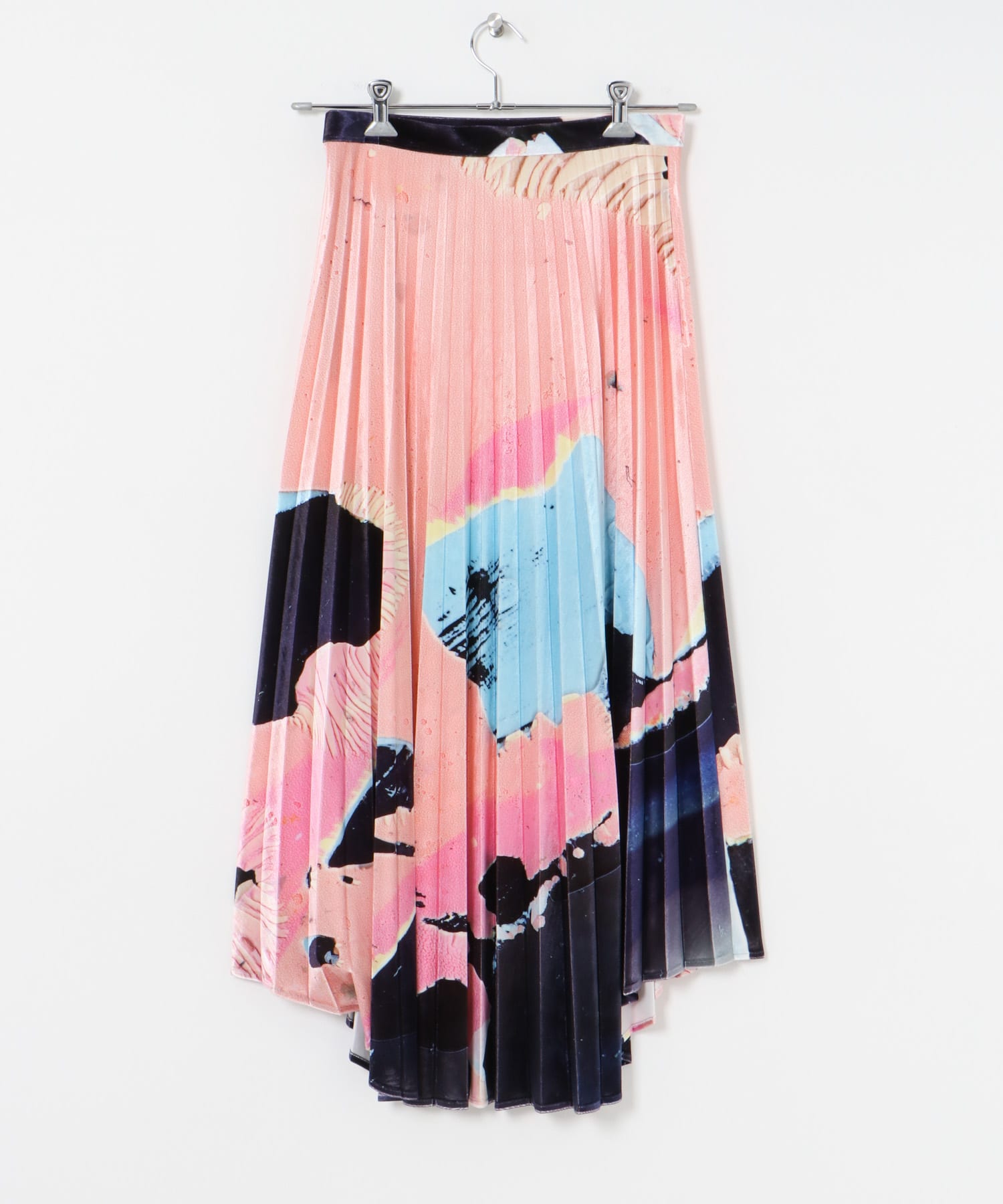 TARO HORIUCHI Printed Pleated Skirt(1 yokota): スカート｜URBAN
