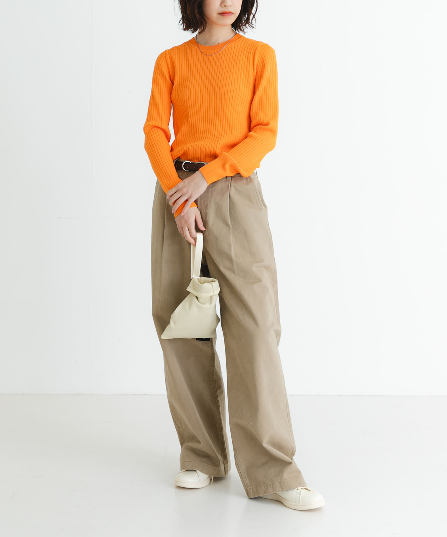 ITTI　ANNIE SMALL RICE BAG ivory FREE