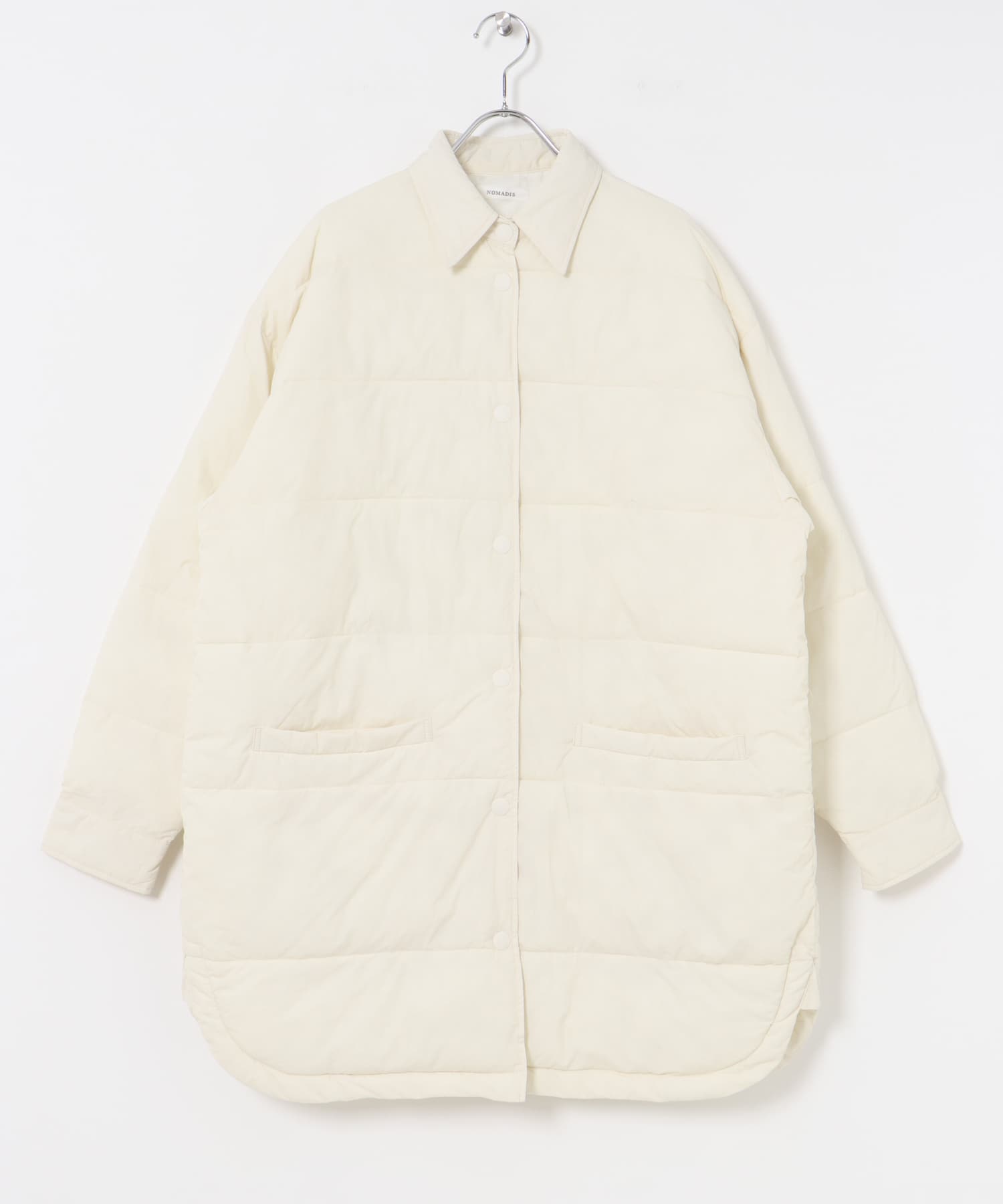 NOMADIS　padded middle　M OFF WHITE -