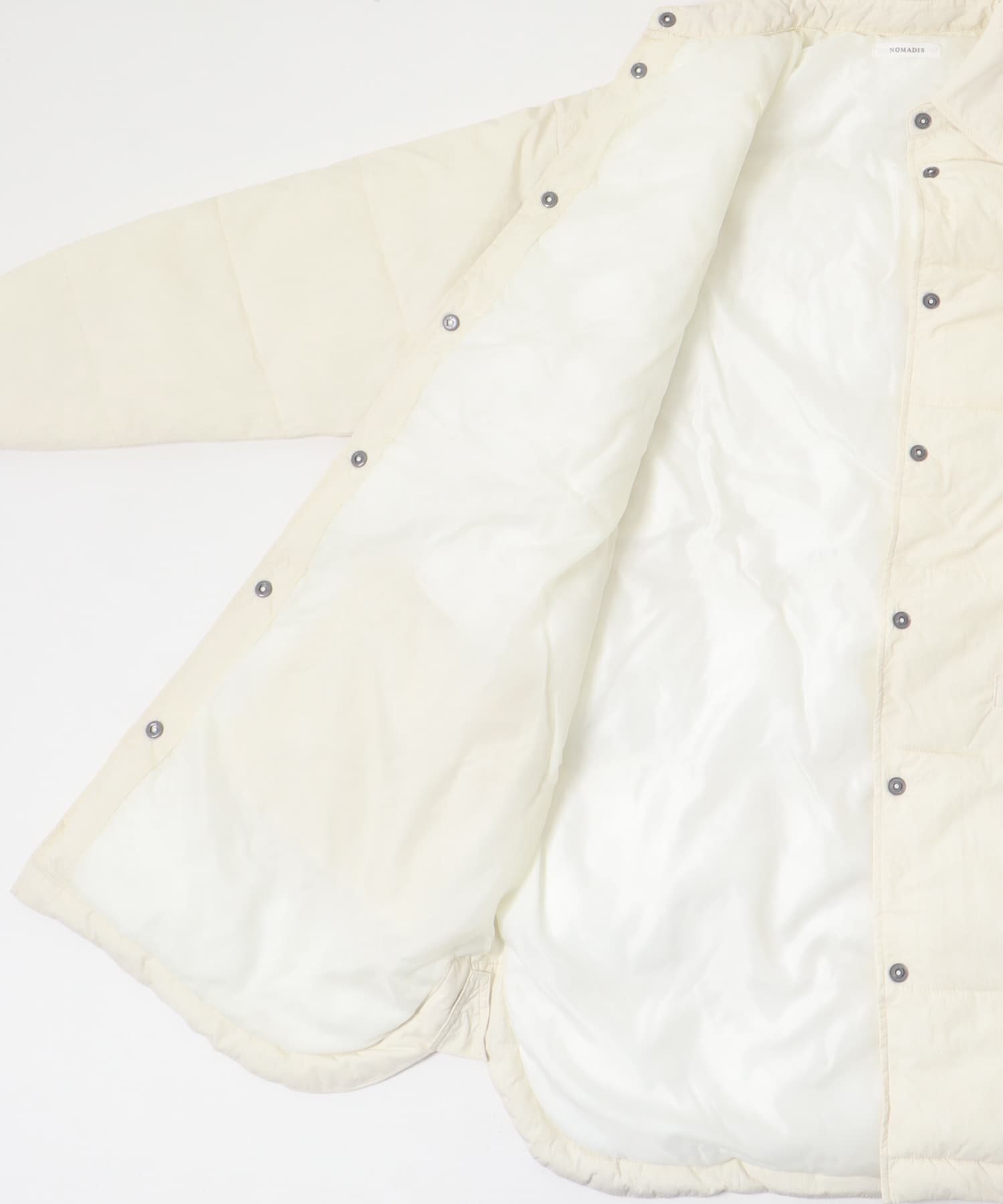 NOMADIS　padded middle　M OFF WHITE -