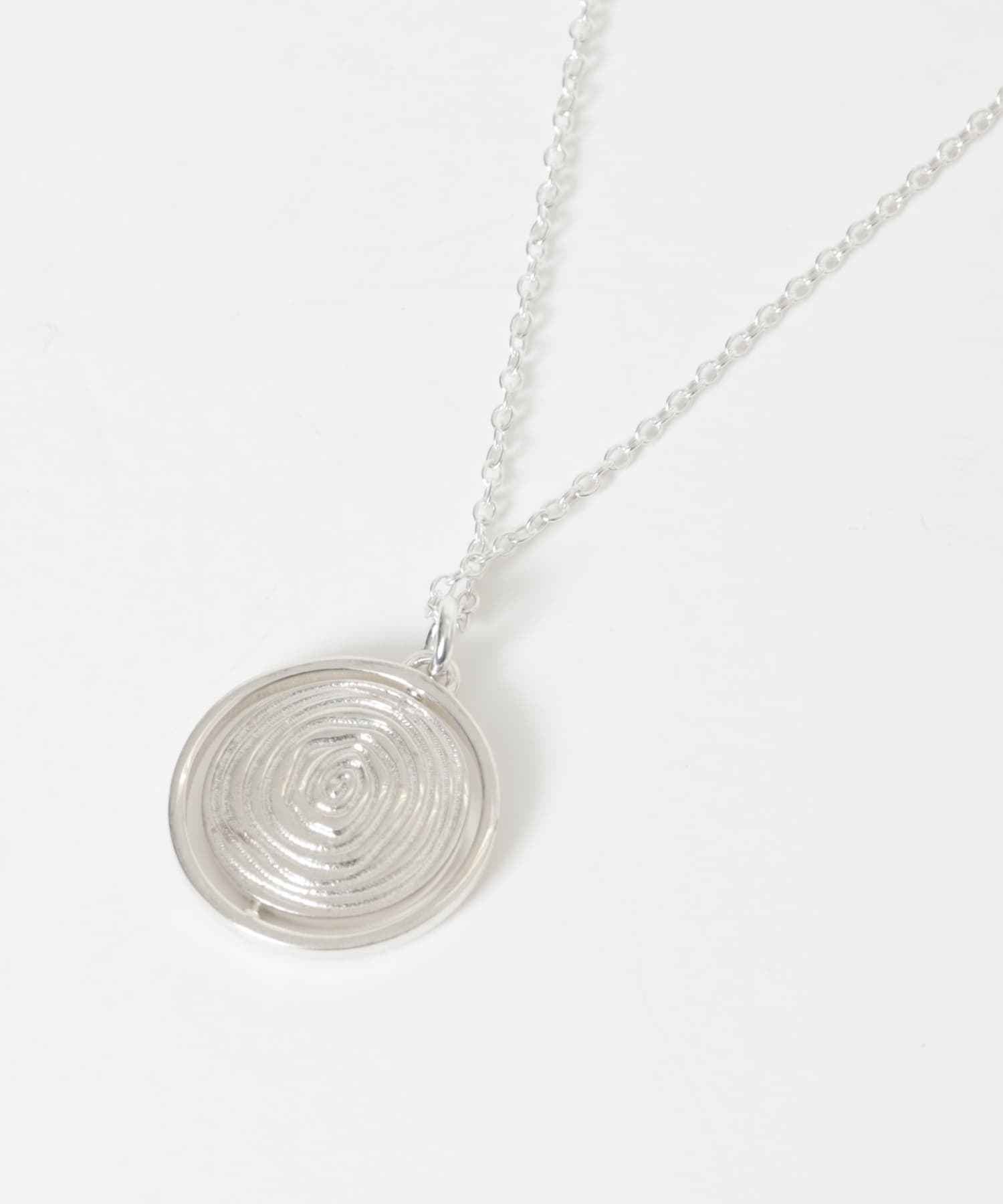 Sapir Bachar　FINGER PRINT NECKLACE