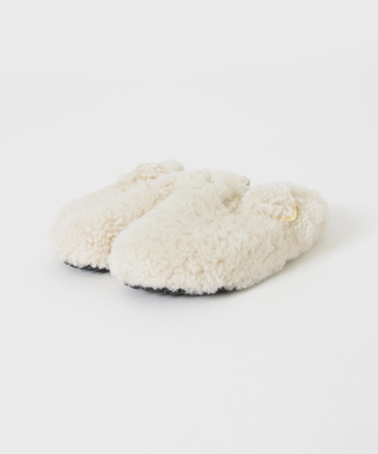 BIRKENSTOCK　BOSTON BIG BUCKLE TEDDY EGGSHELL 36