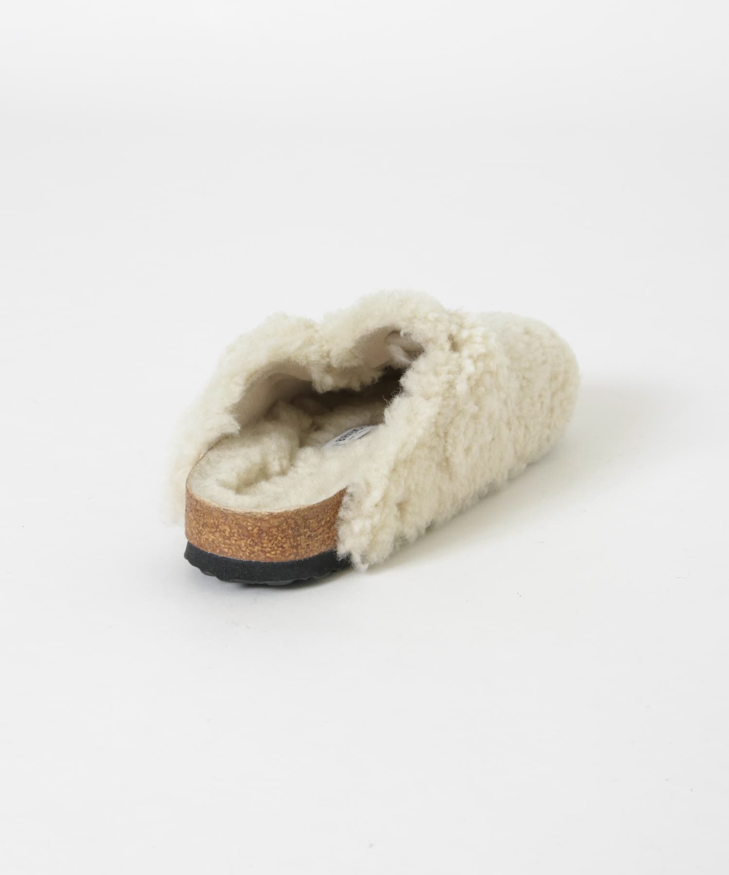 BIRKENSTOCK　BOSTON BIG BUCKLE TEDDY EGGSHELL 36
