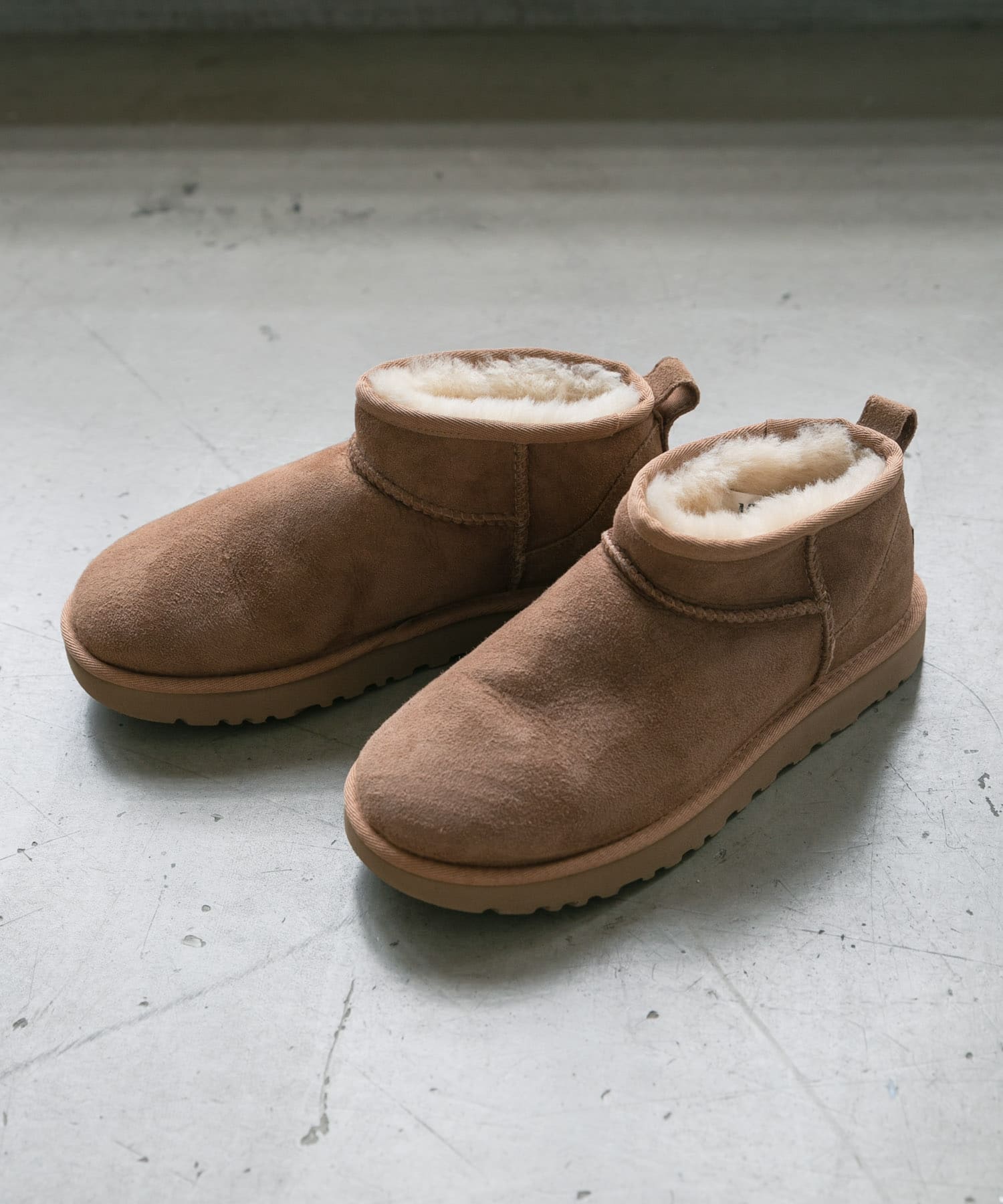 『WEB限定』UGG　CLASSIC ULTRA MINI CHESTNUT 5