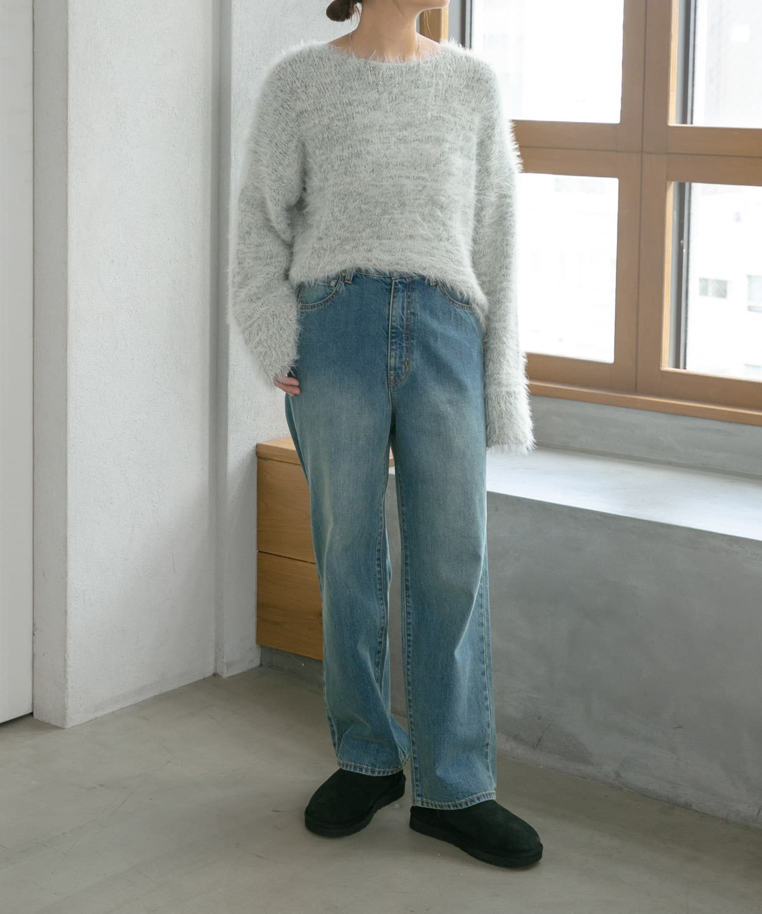 『WEB限定』UGG　CLASSIC ULTRA MINI BLACK 5