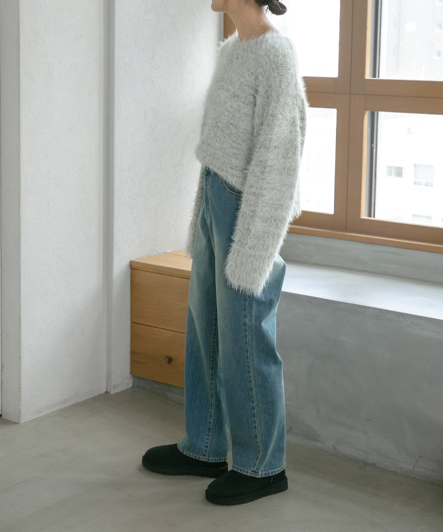 『WEB限定』UGG　CLASSIC ULTRA MINI BLACK 5
